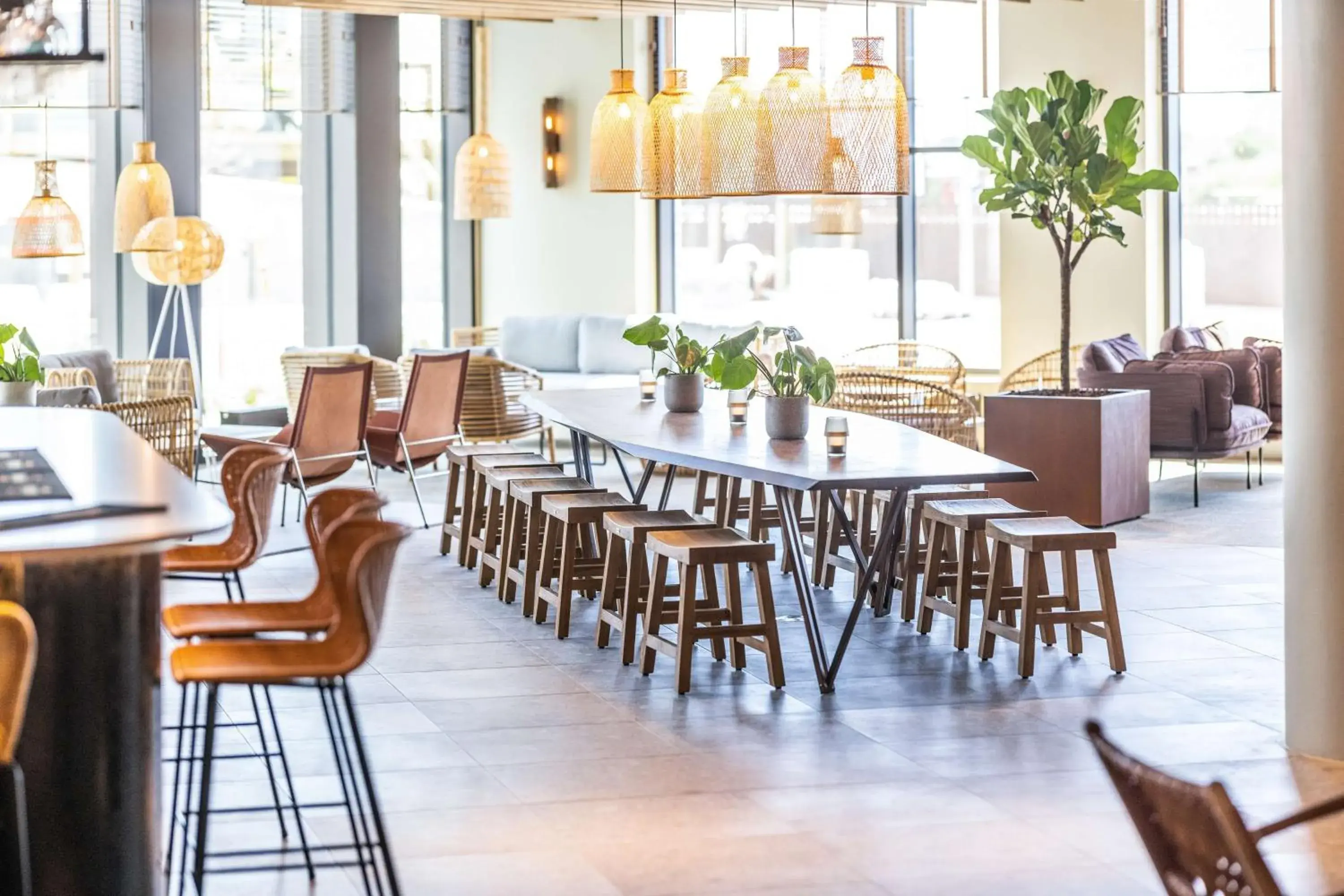 Lobby or reception in Scandic CPH Strandpark Lobby or reception in Scandic CPH Strandpark