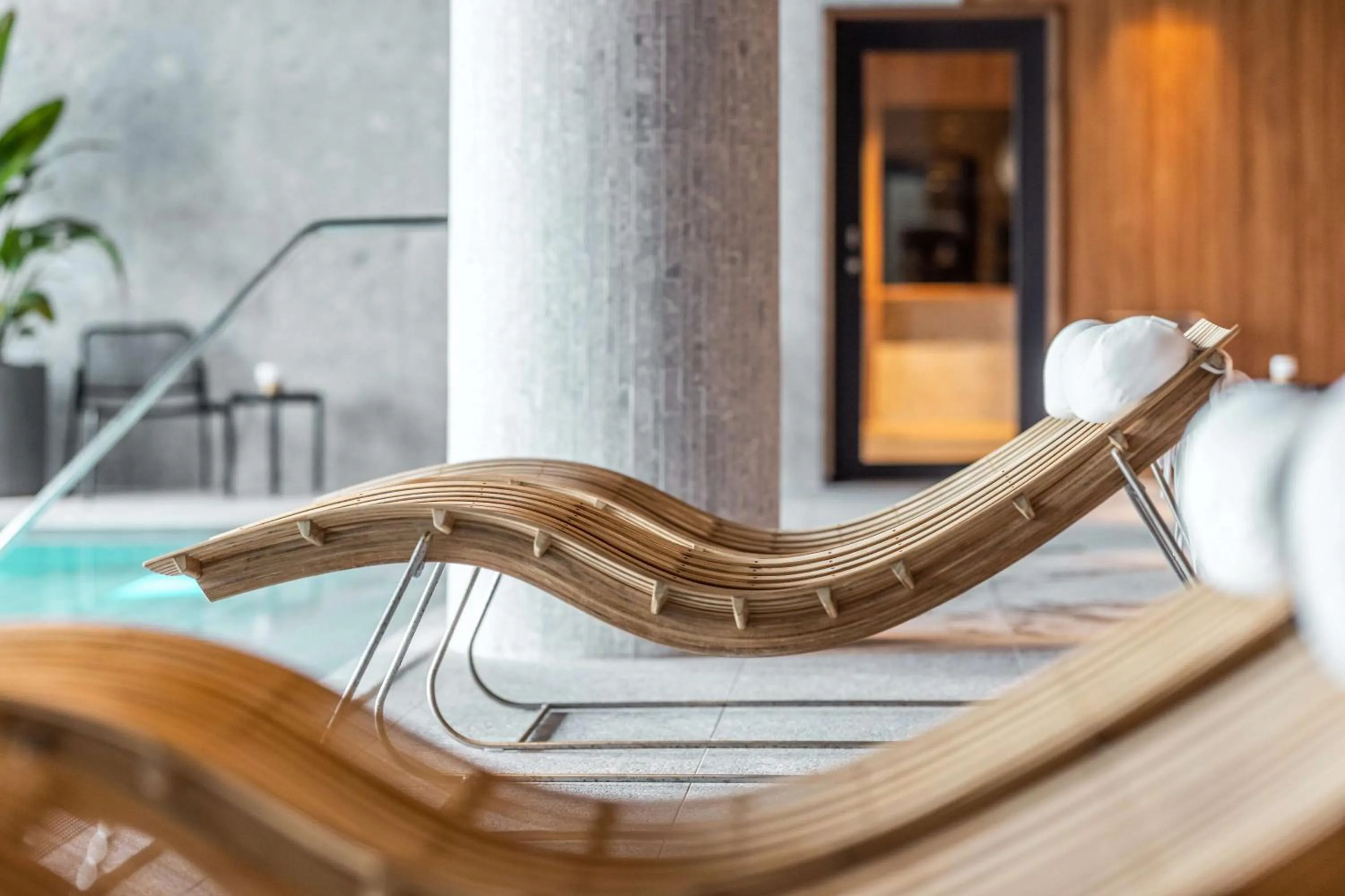 Pool view in Scandic CPH Strandpark