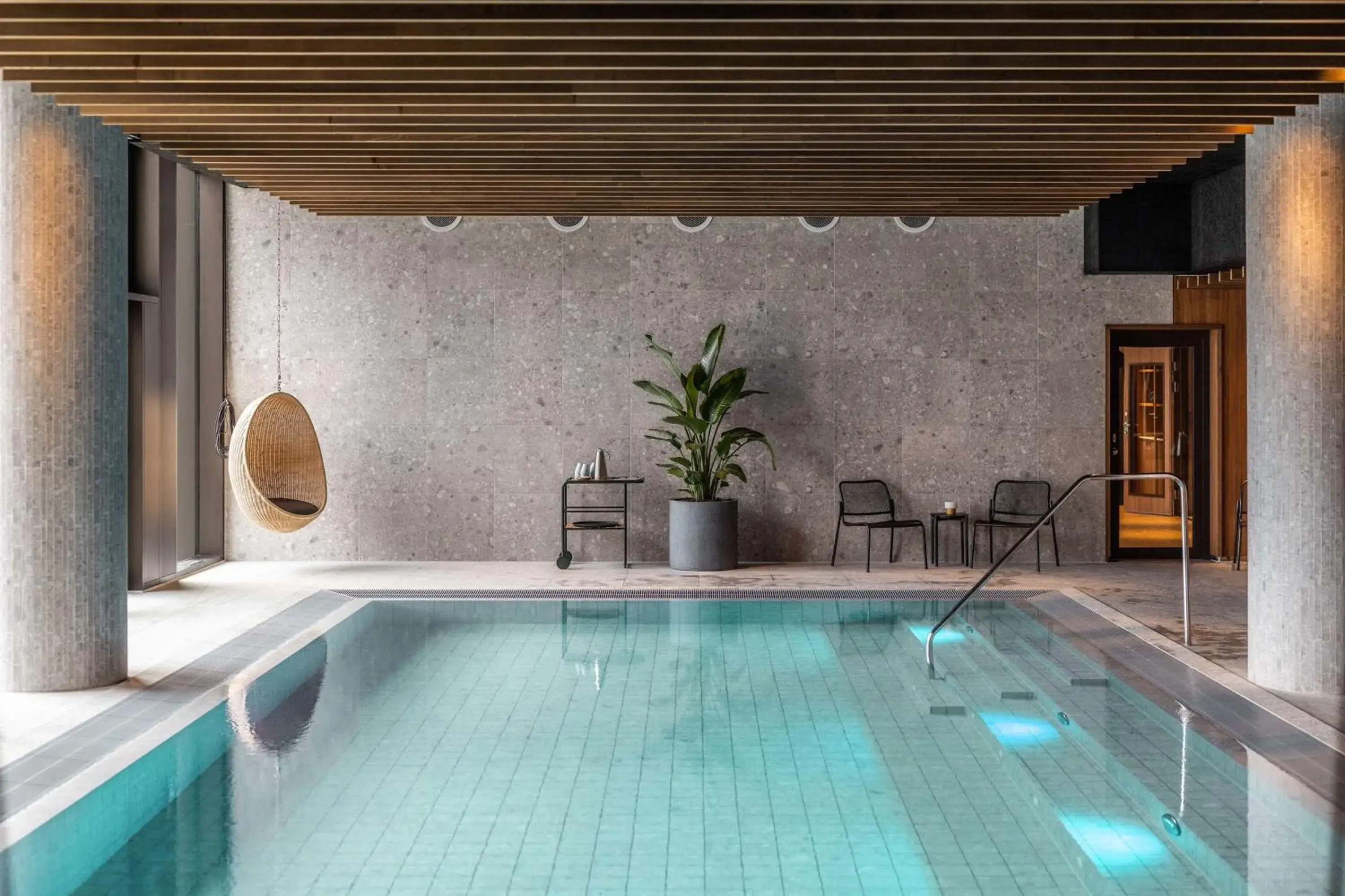 Pool view in Scandic CPH Strandpark Pool view in Scandic CPH Strandpark