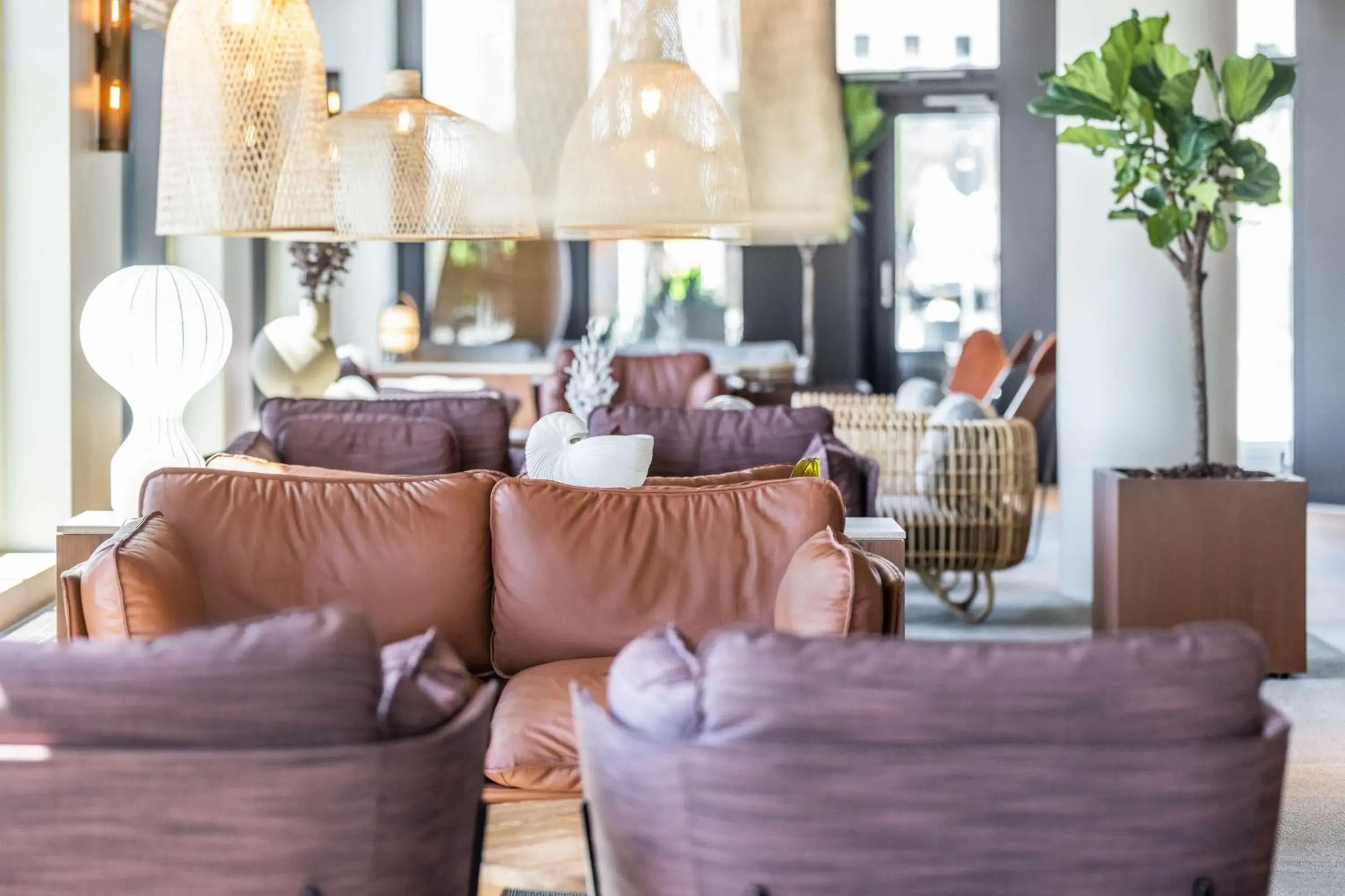 Lobby or reception in Scandic CPH Strandpark Lobby or reception in Scandic CPH Strandpark