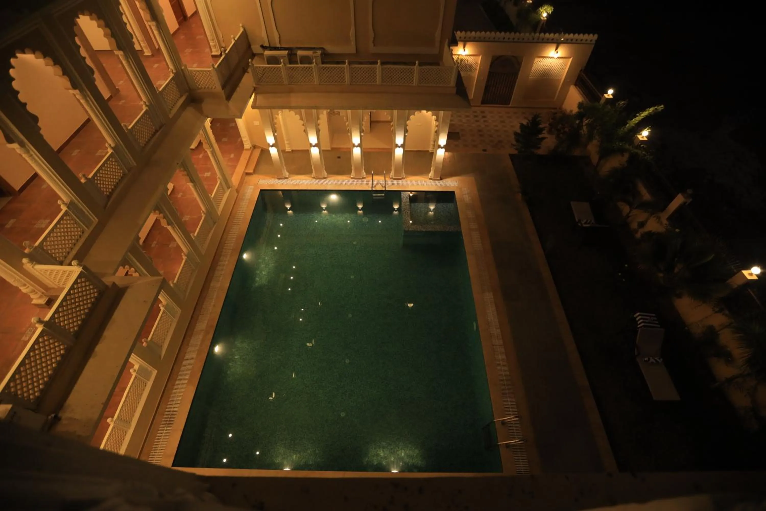 Swimming pool in Rangmahal Pushkar by DIV HOSPITALITY