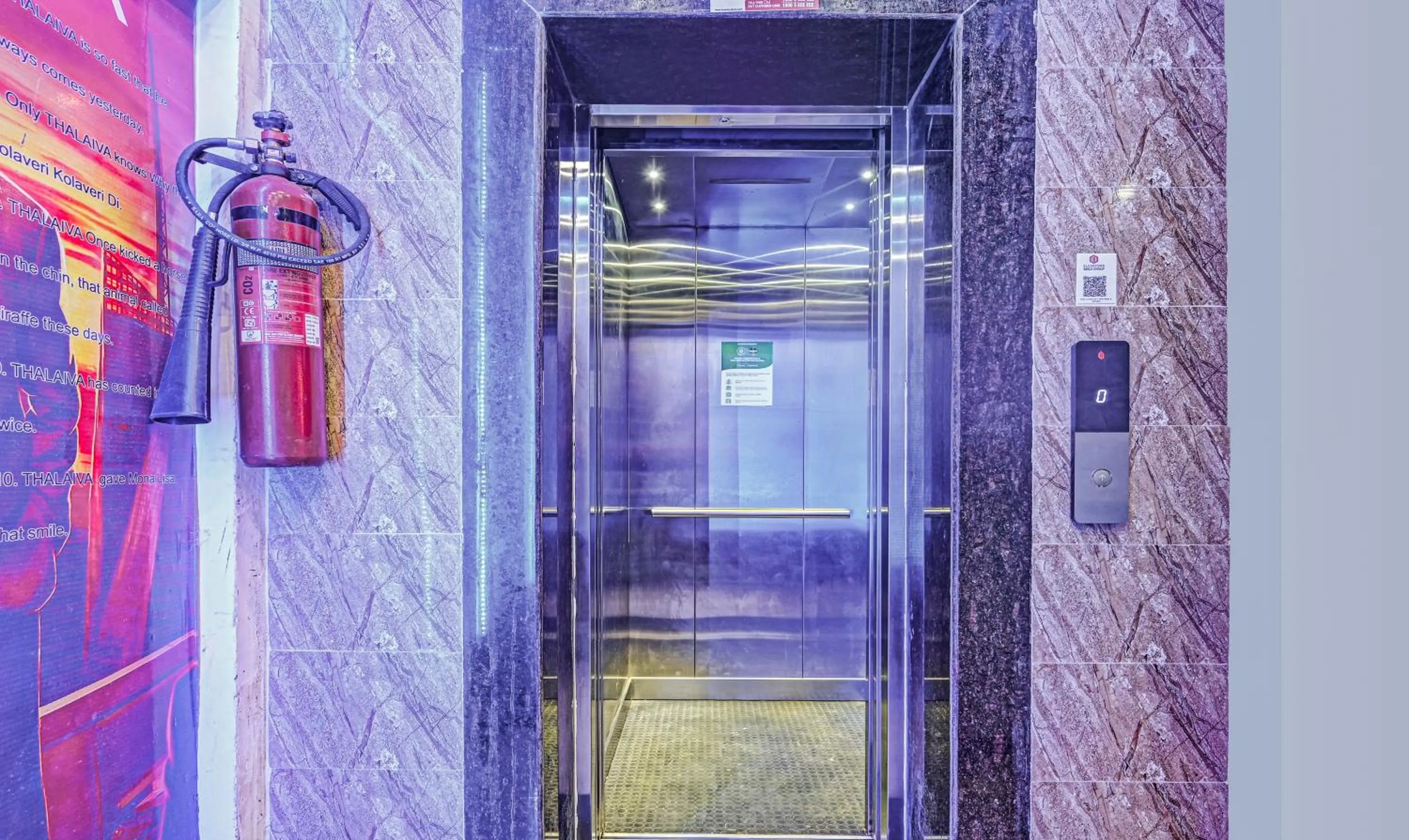 elevator in Treebo The Bollywood