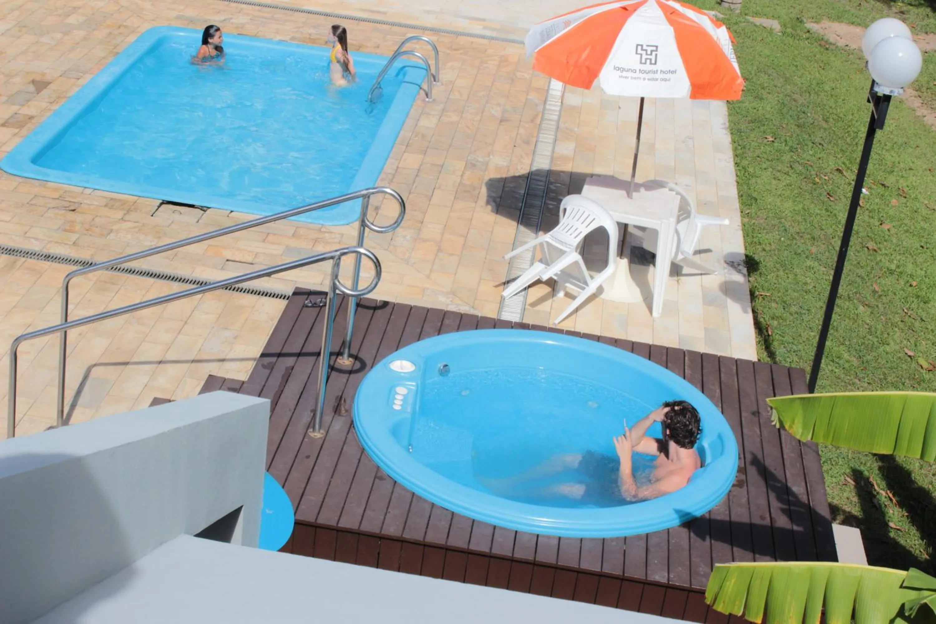 Hot Tub in Hotel Termas da Guarda