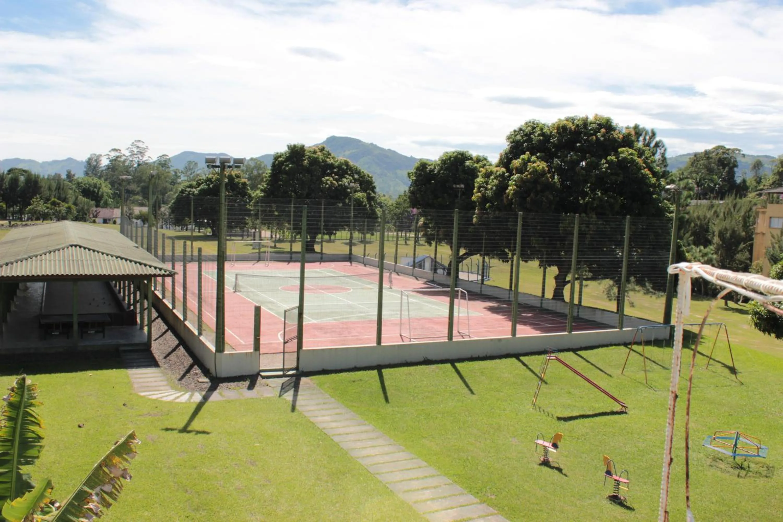 Tennis court in Hotel Termas da Guarda