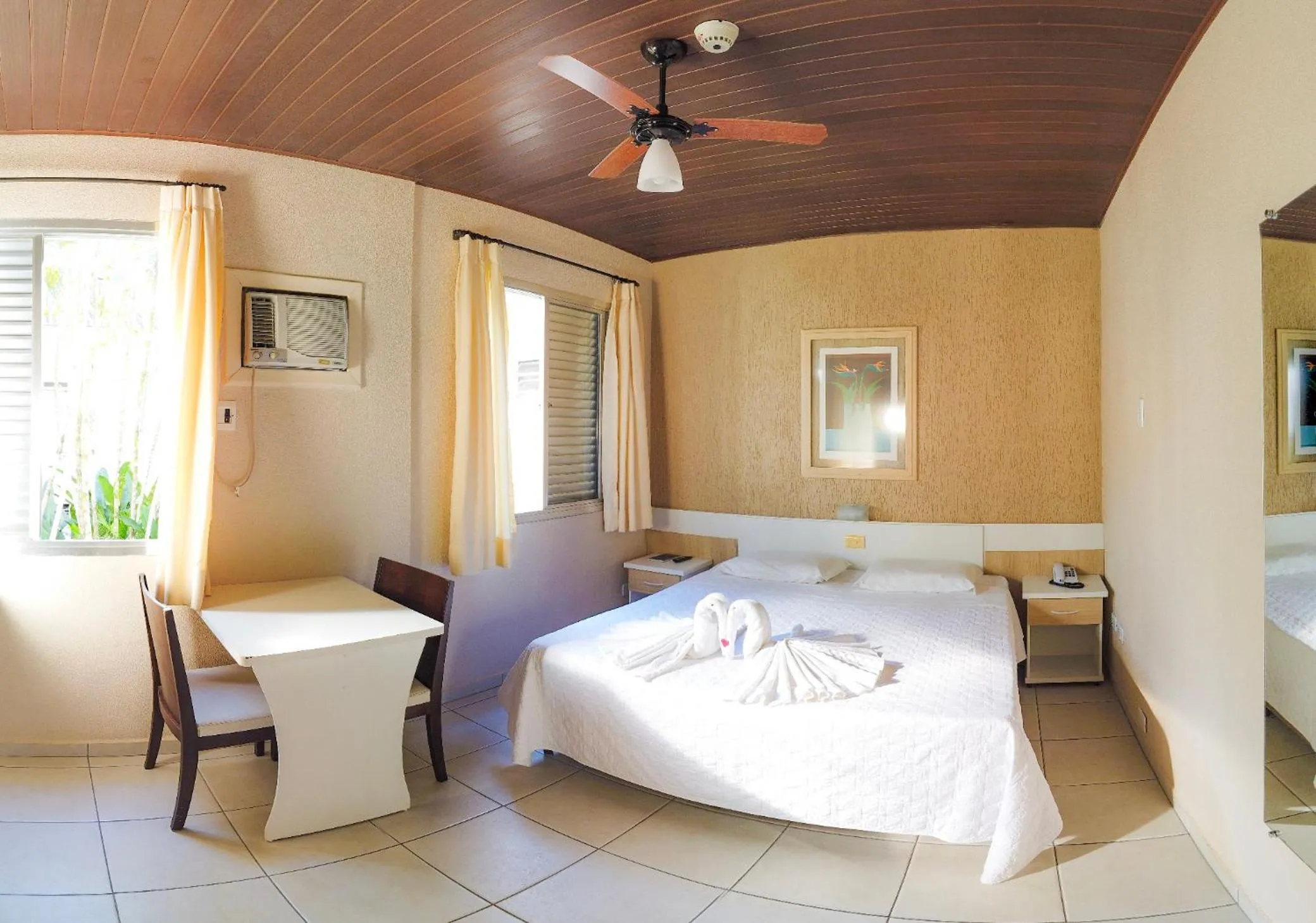Bed in Hotel Termas da Guarda