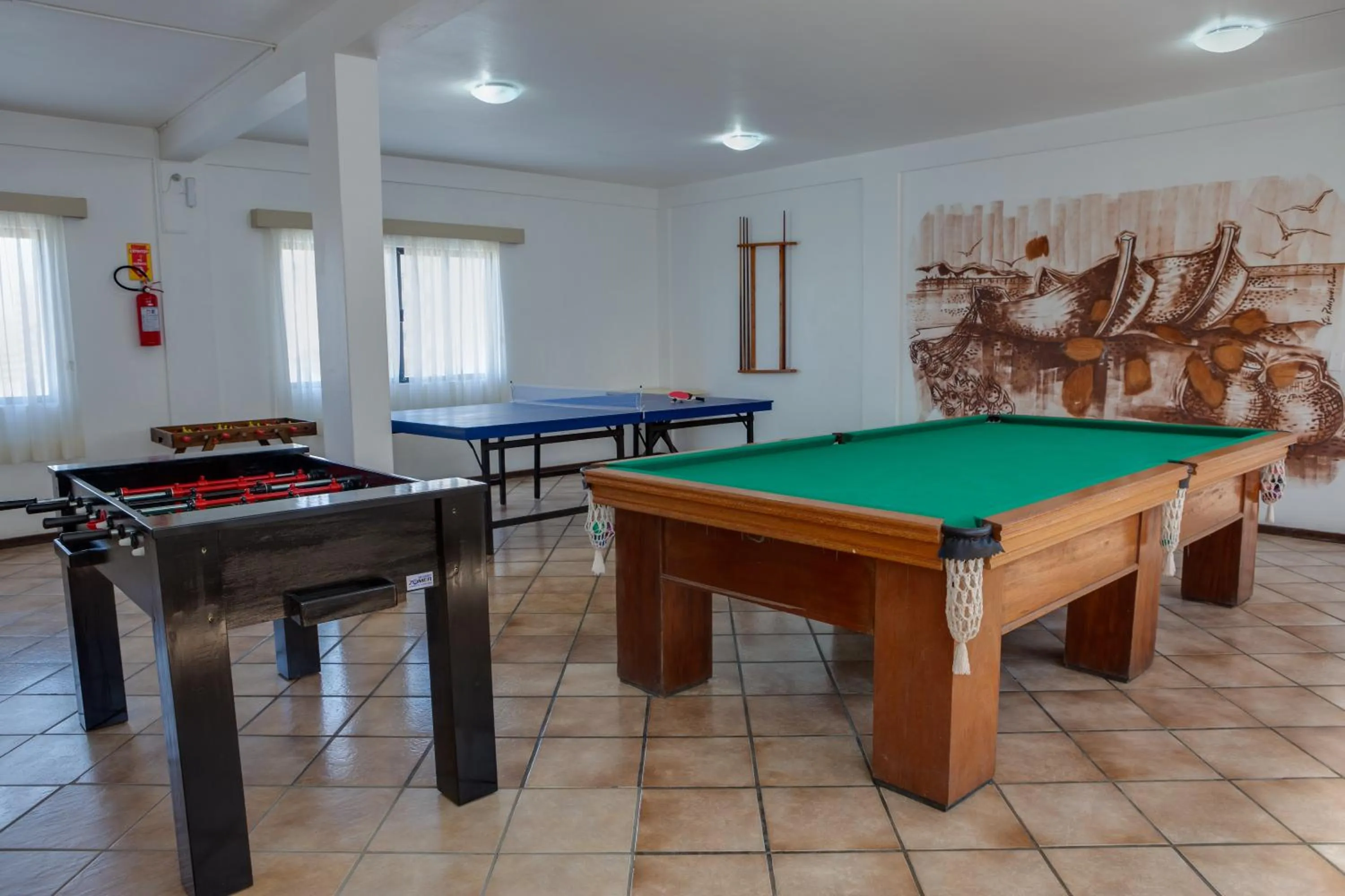 Billiard in Flipper Hotel