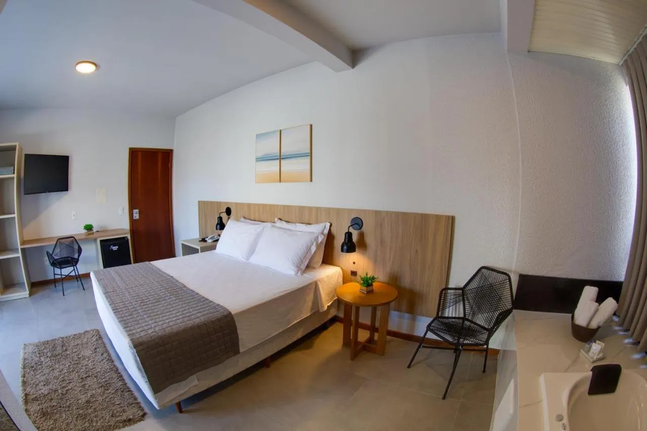 Bed in Flipper Hotel