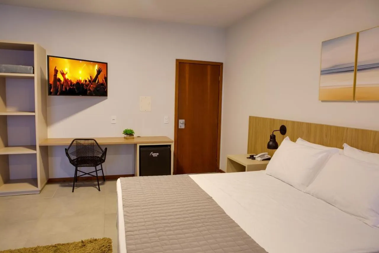 Bed in Flipper Hotel