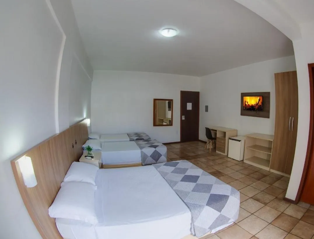 Bed in Flipper Hotel