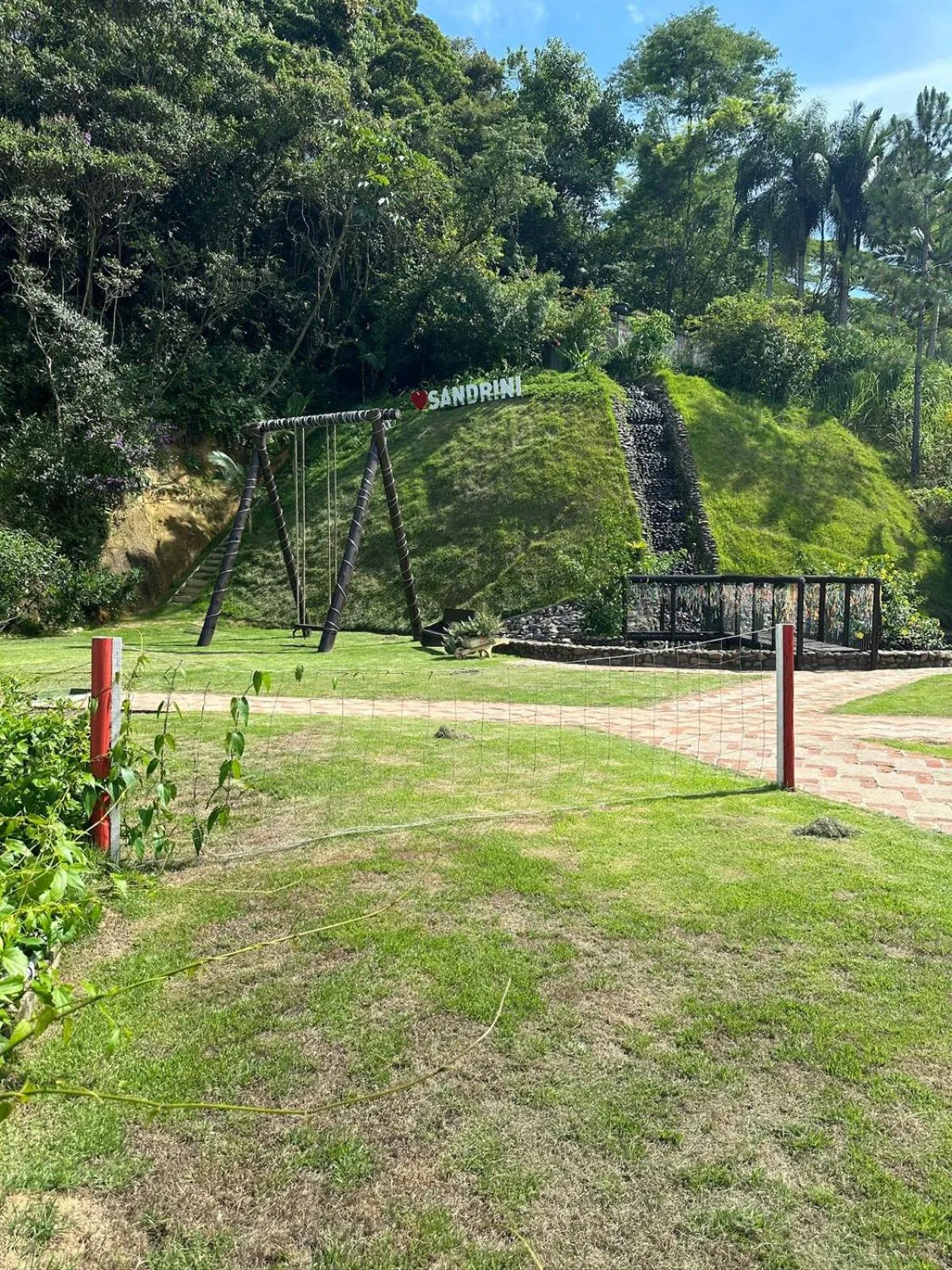 Children play ground in Hotel Sandrini