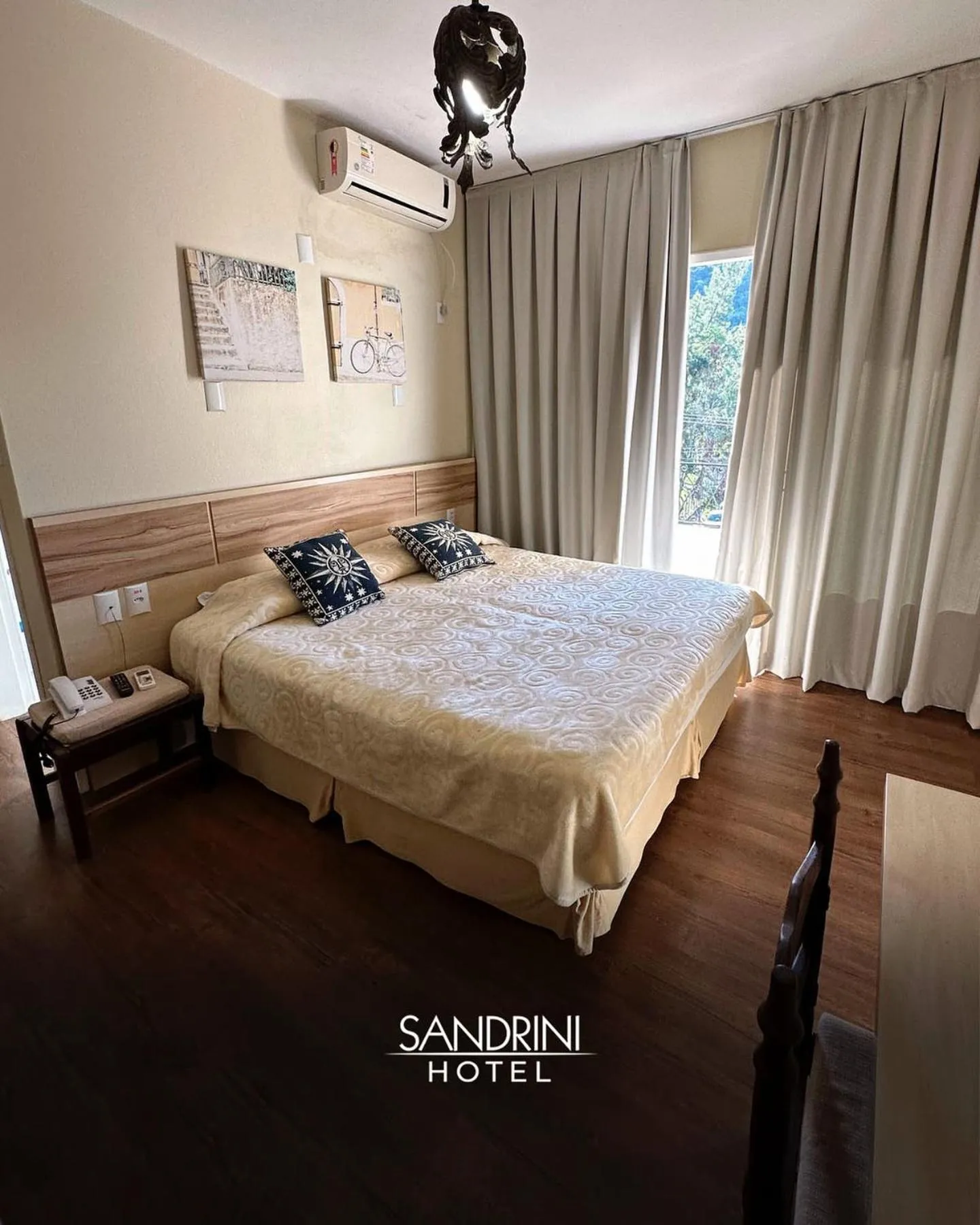 Bedroom, Bed in Hotel Sandrini