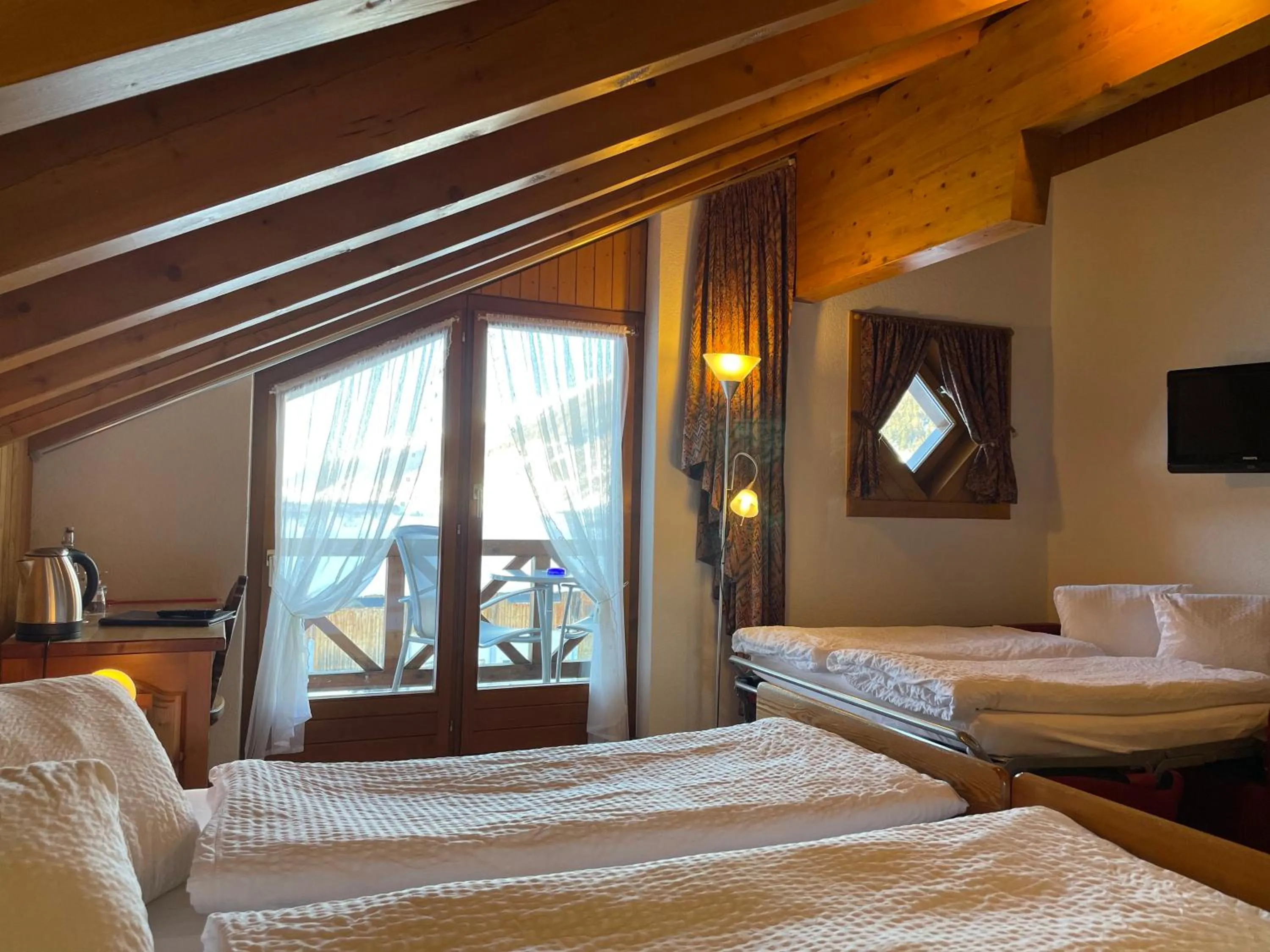 Photo of the whole room, Bed in Hotel Alpenhof