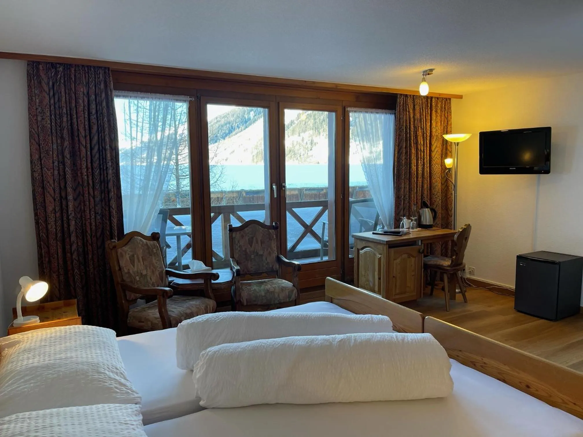 Photo of the whole room, Bed in Hotel Alpenhof