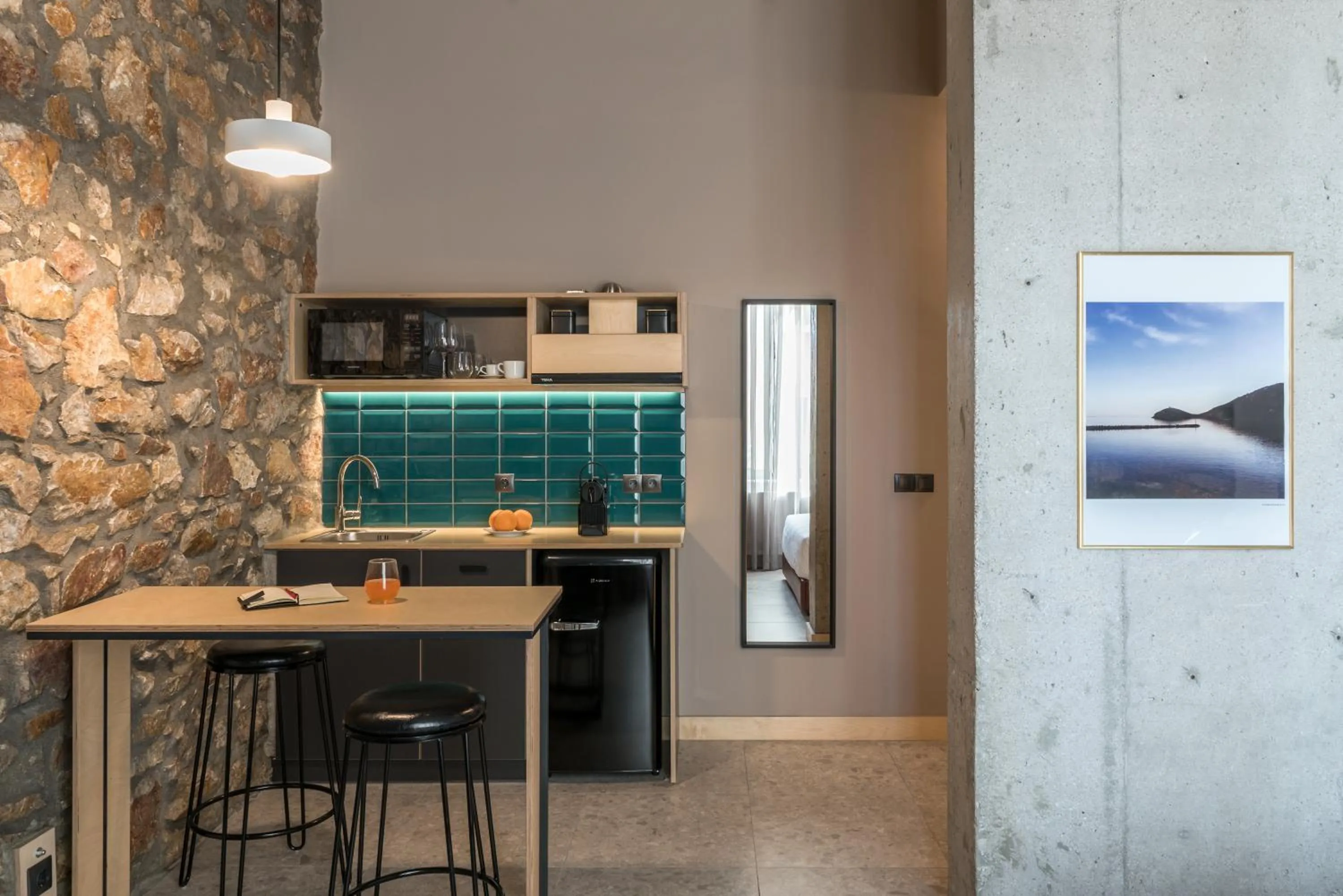 Kitchen or kitchenette in Cohort Koukaki