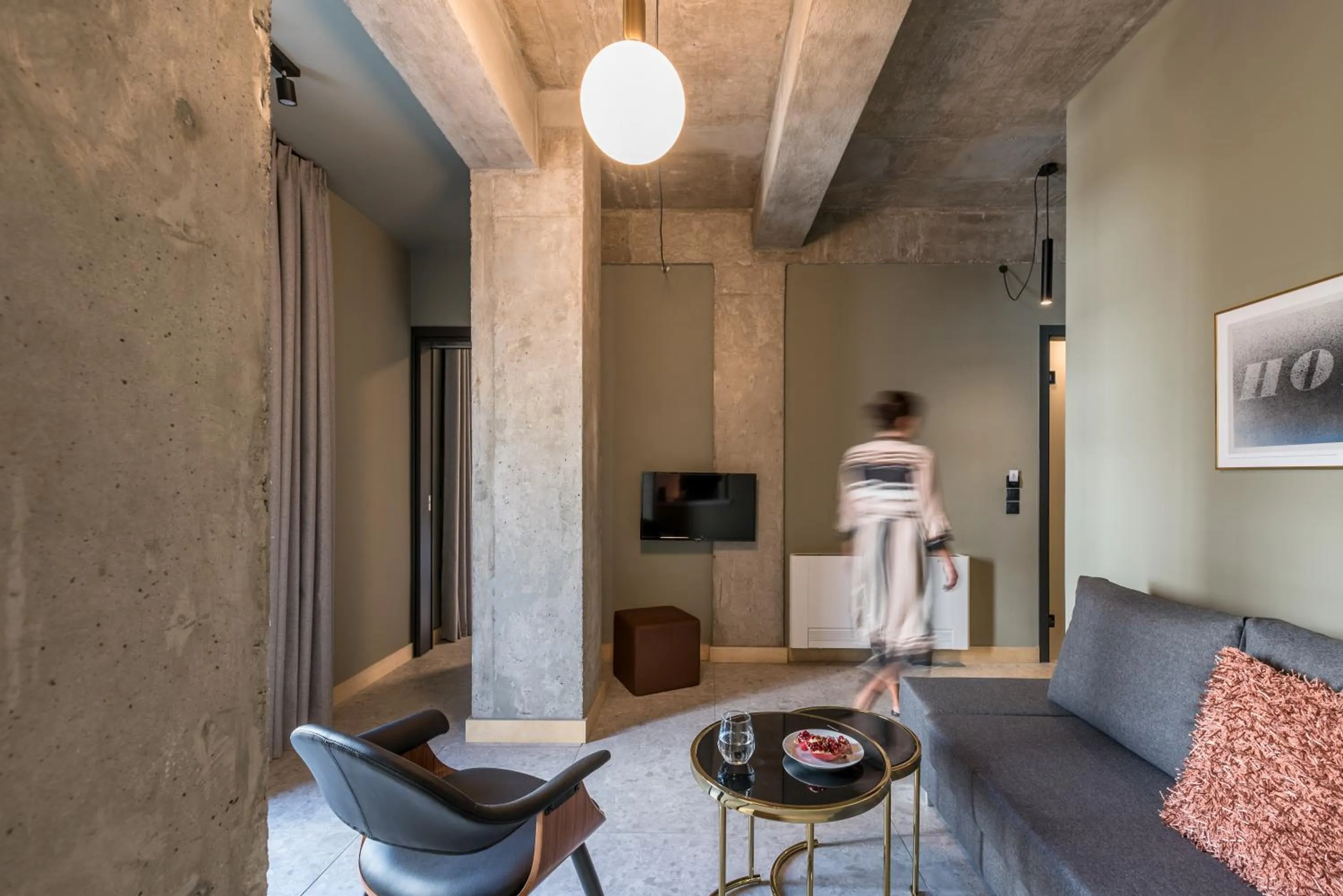 Living room in Cohort Koukaki