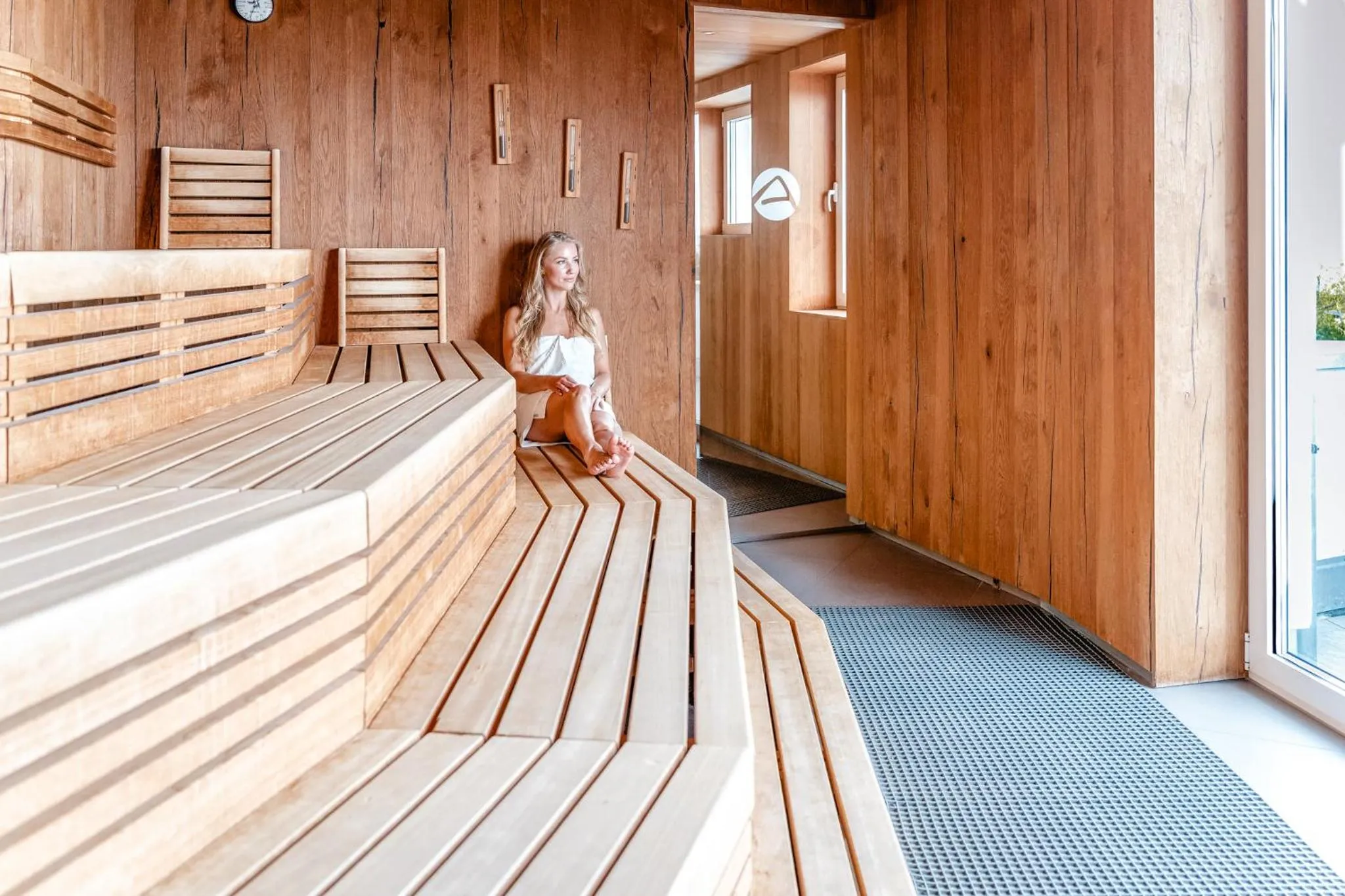 Sauna in Das Ahlbeck Hotel & SPA