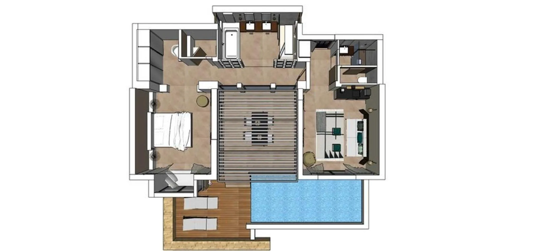 Other in Excellent Halkidiki Villa Ocean Villa 2 1 Bedroom Stunning Sea Views