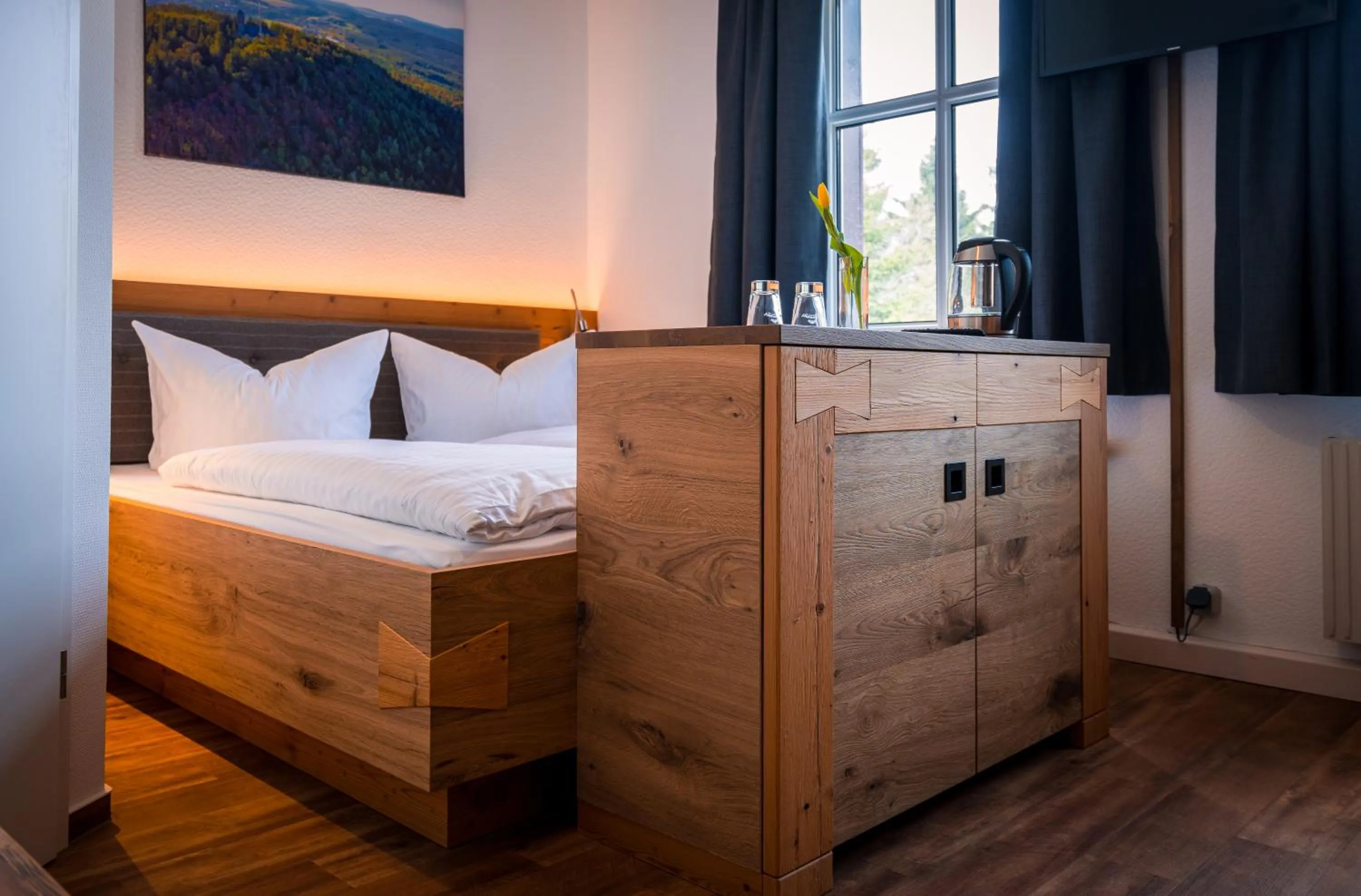 Bed in Berghotel Bärenstein