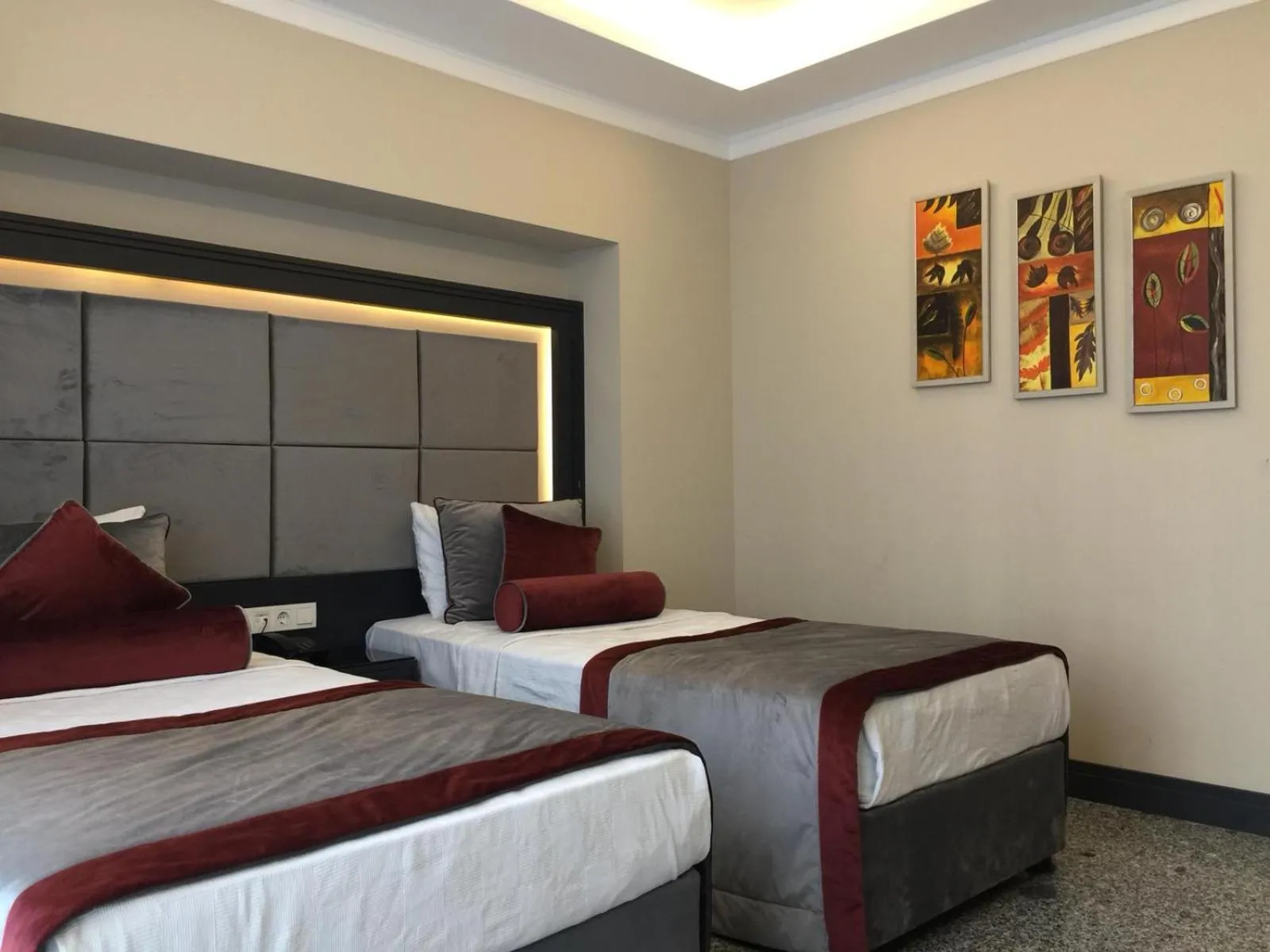 Bed in GRAND MEDYA HOTEL-OLDTOWN