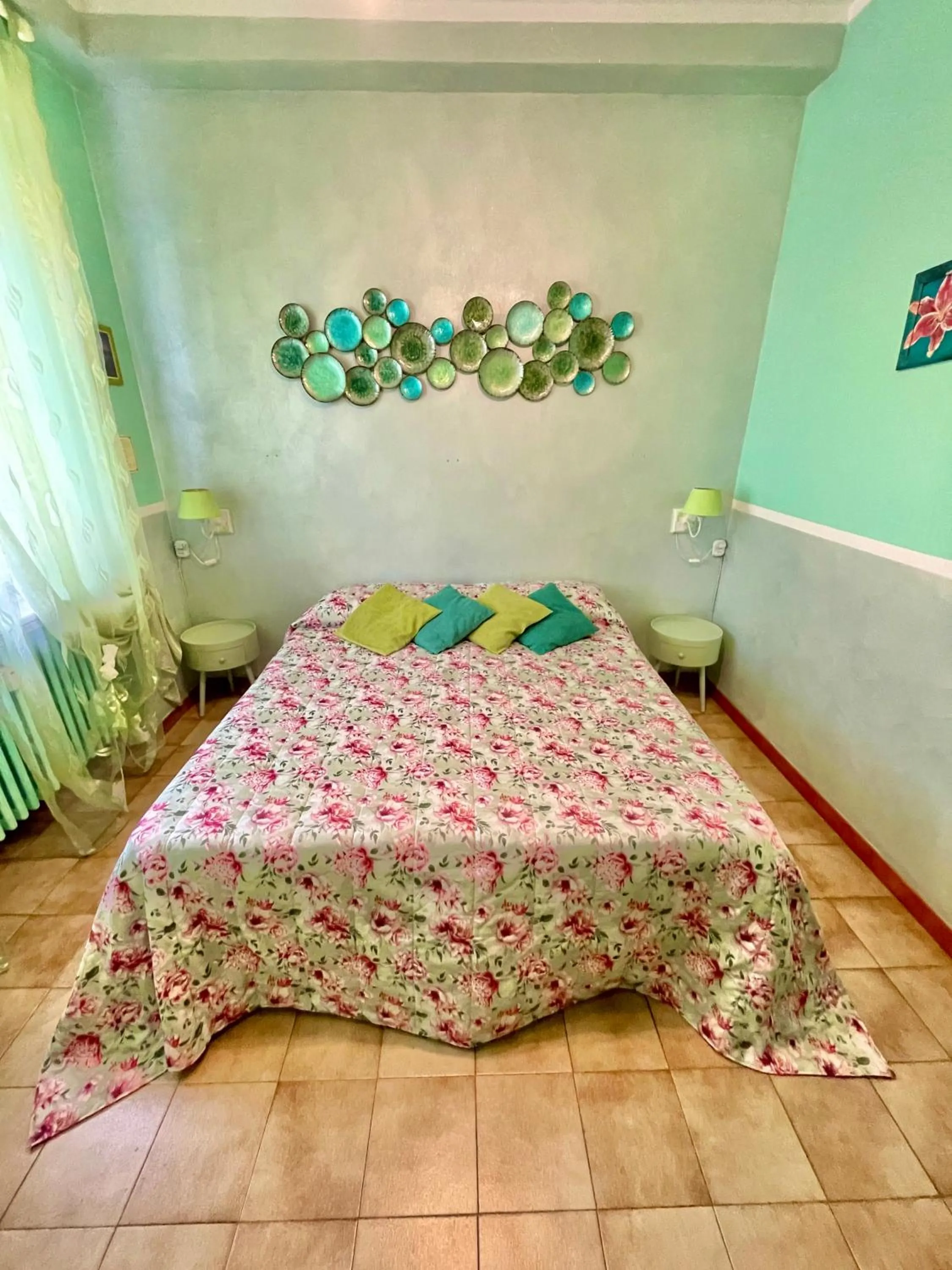 Bed in Hotel Serenella