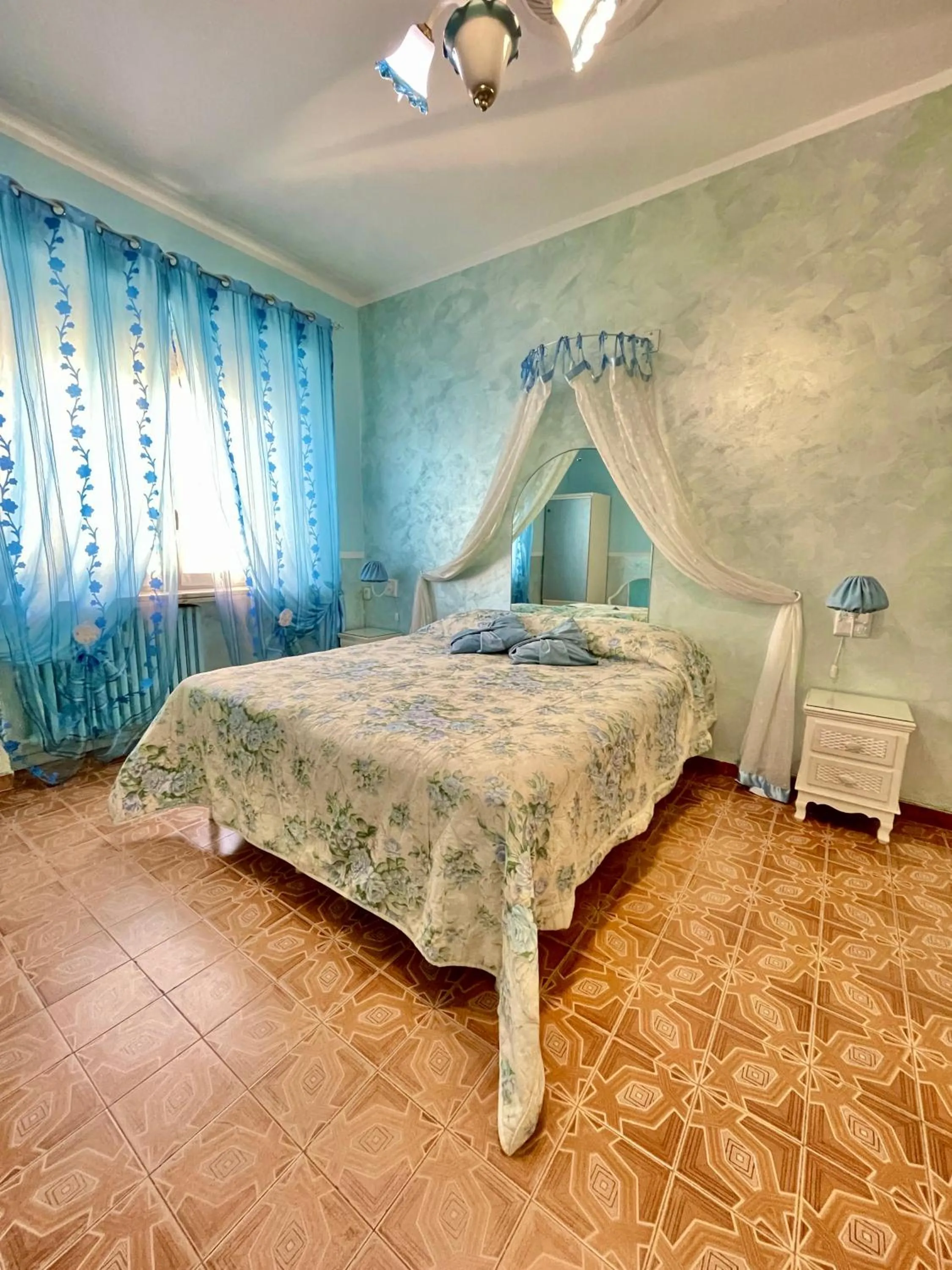 Bed in Hotel Serenella