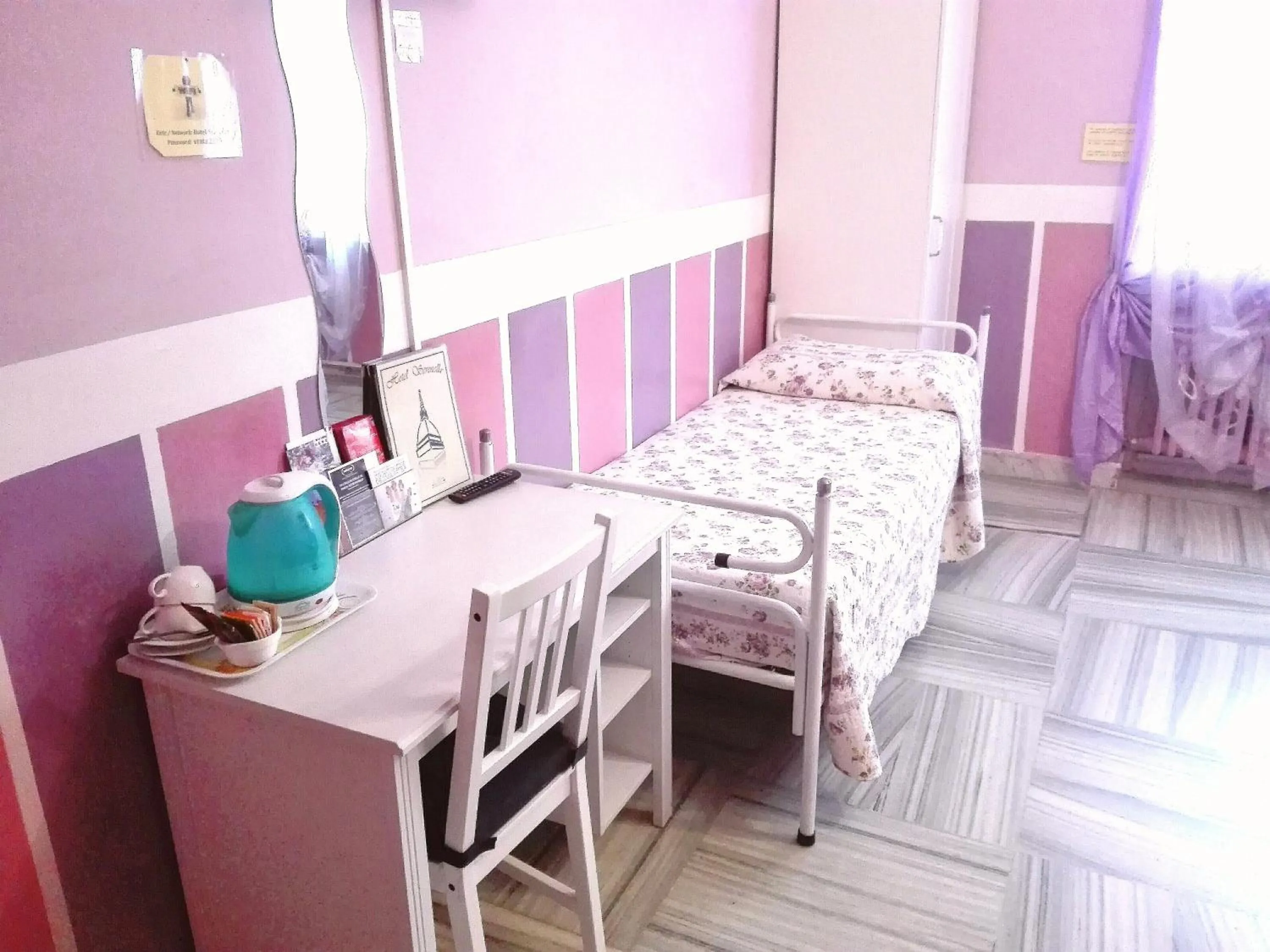 Bed in Hotel Serenella