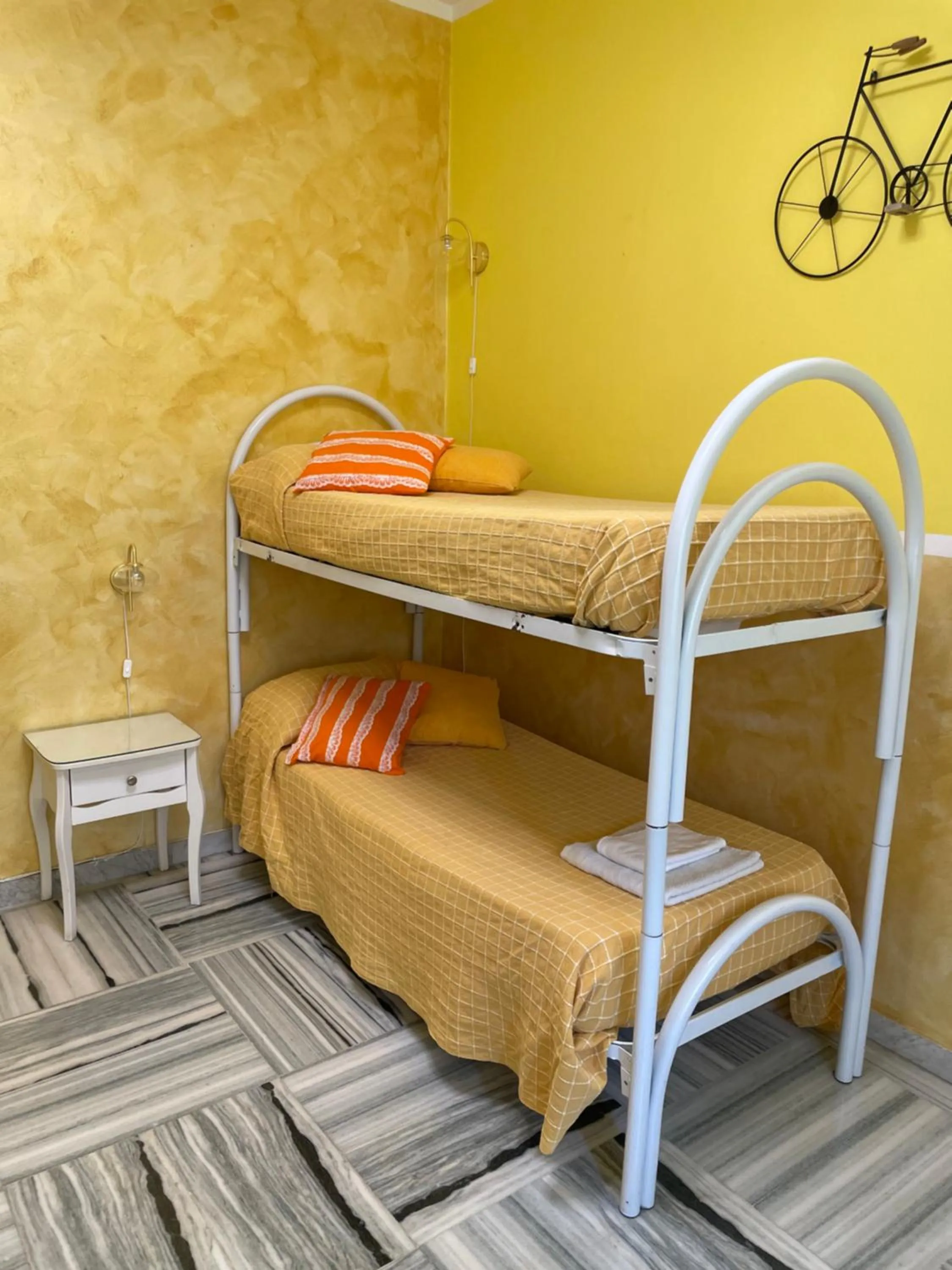 Bed in Hotel Serenella