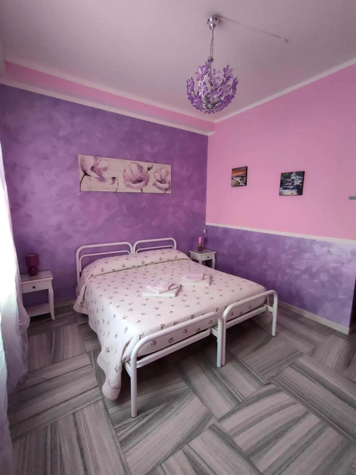 Bed in Hotel Serenella