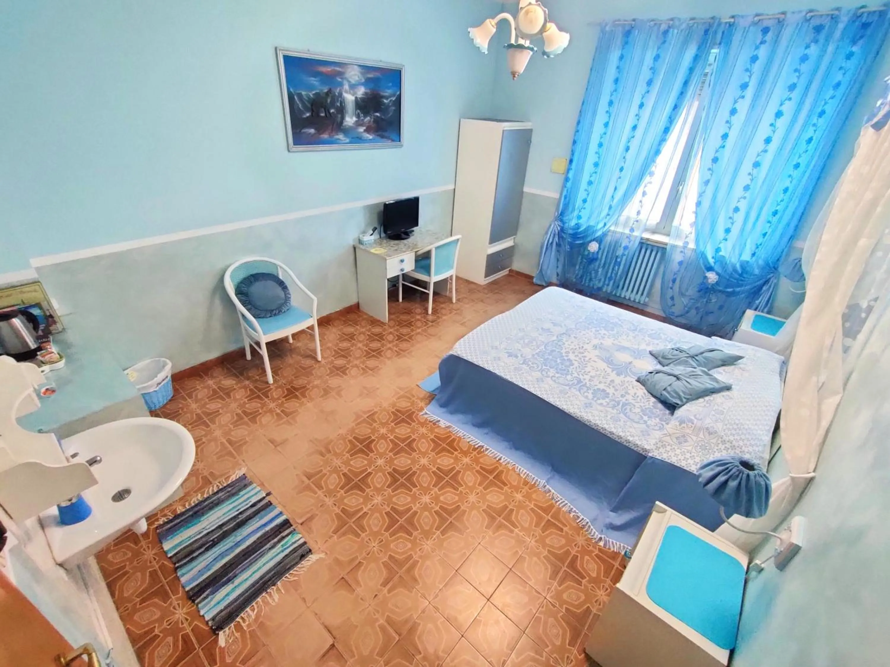 Bed in Hotel Serenella