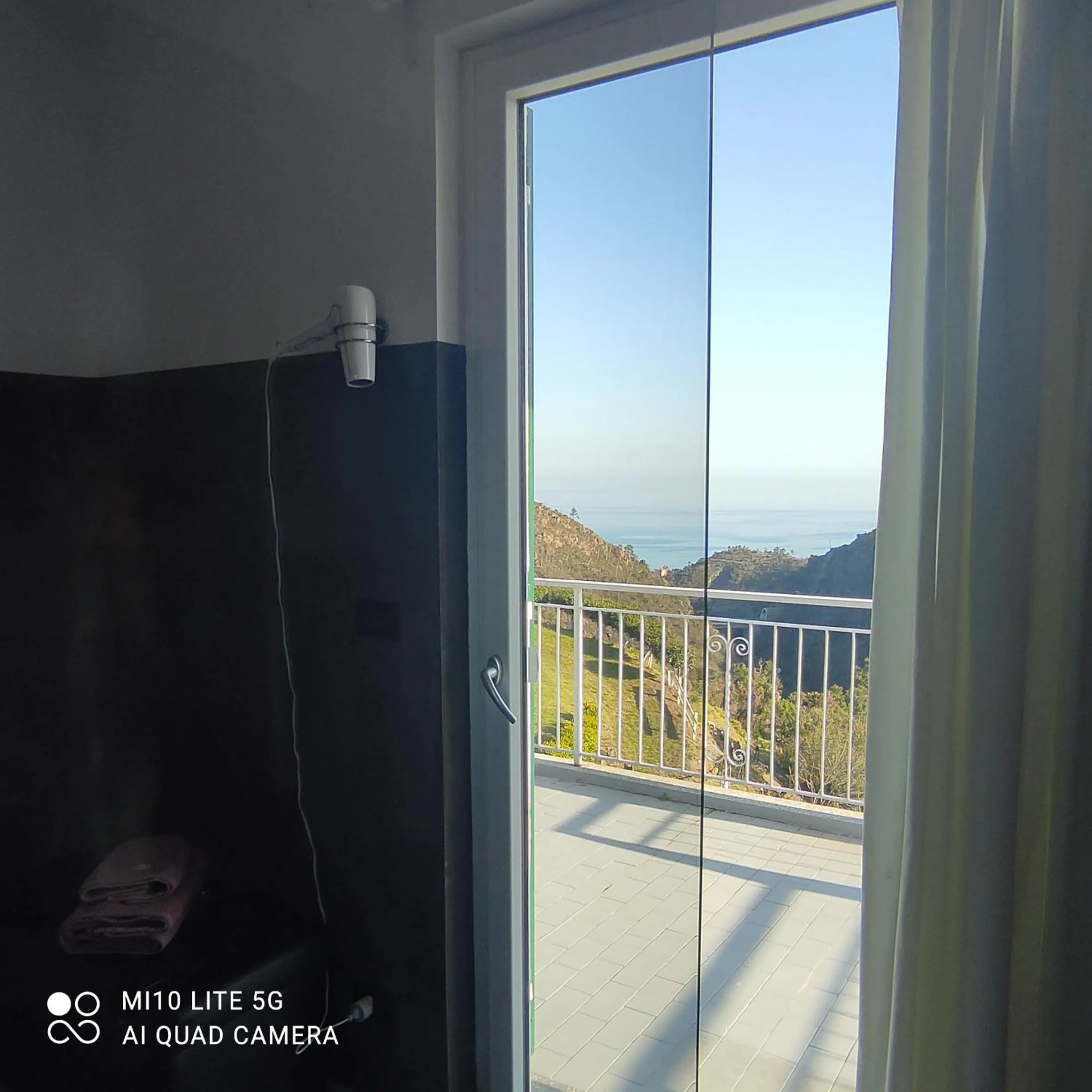 Shower in Agrifazenda