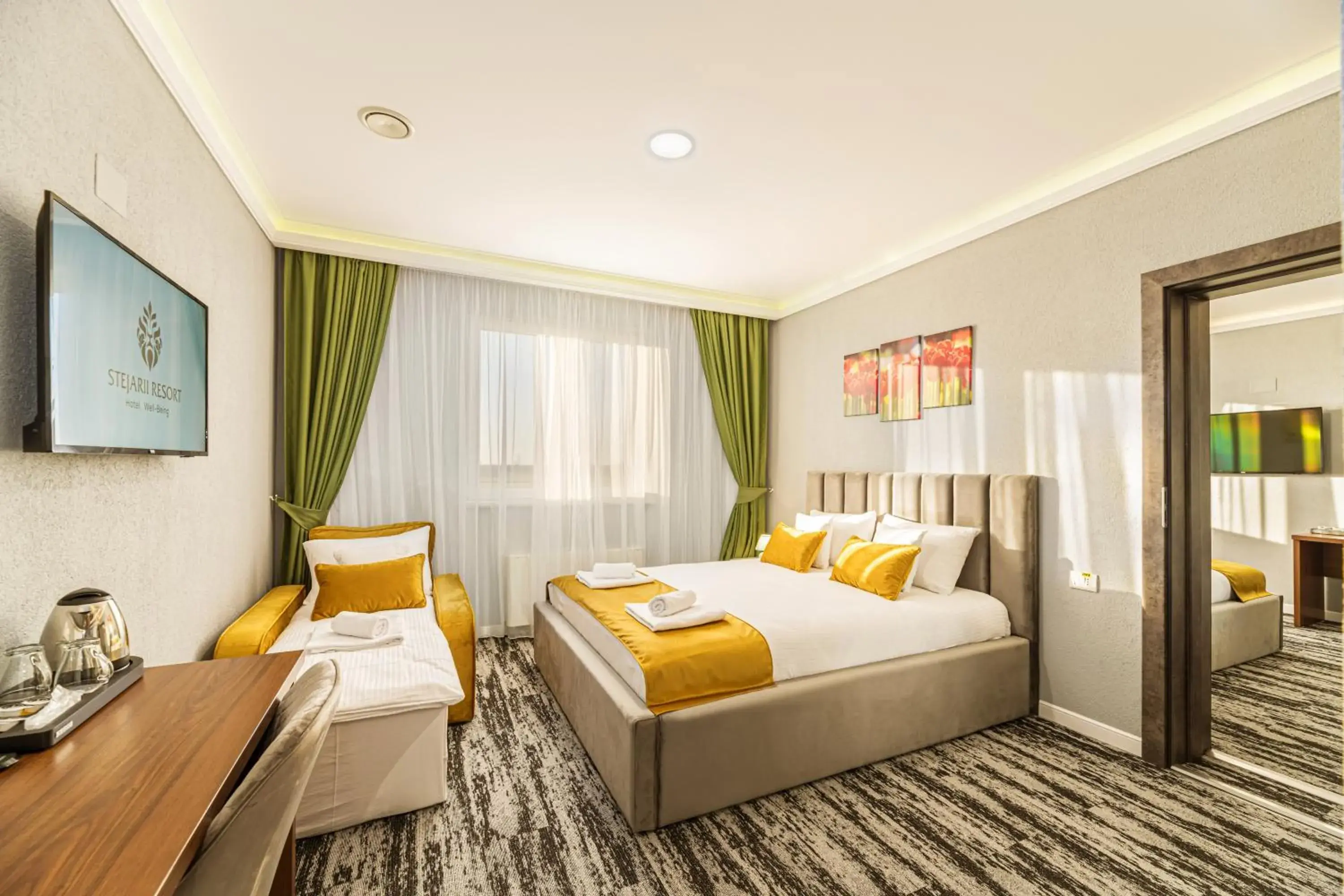 Family, Bed in Stejarii Resort Family, Bed in Stejarii Resort