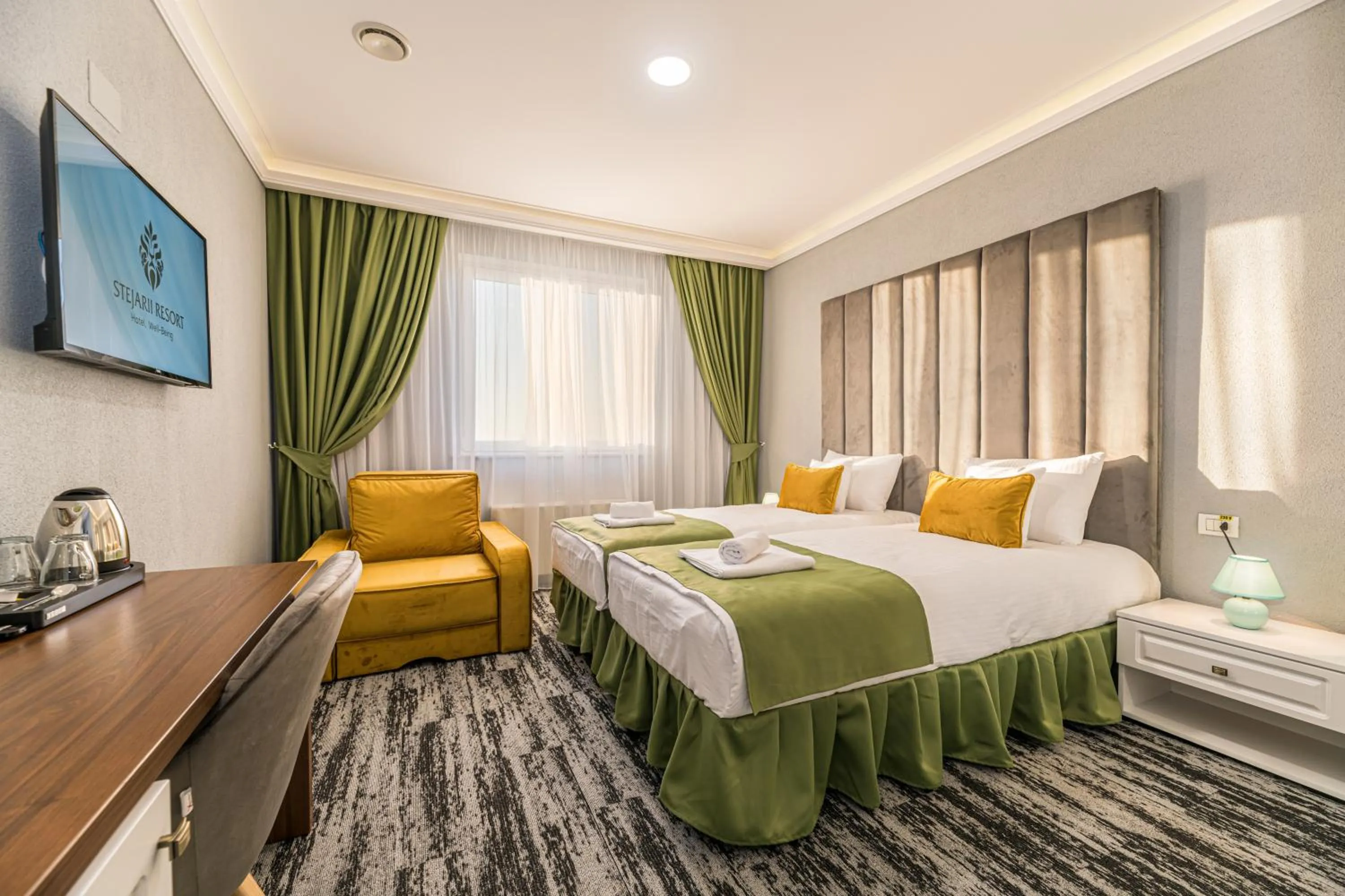 Bedroom, Bed in Stejarii Resort