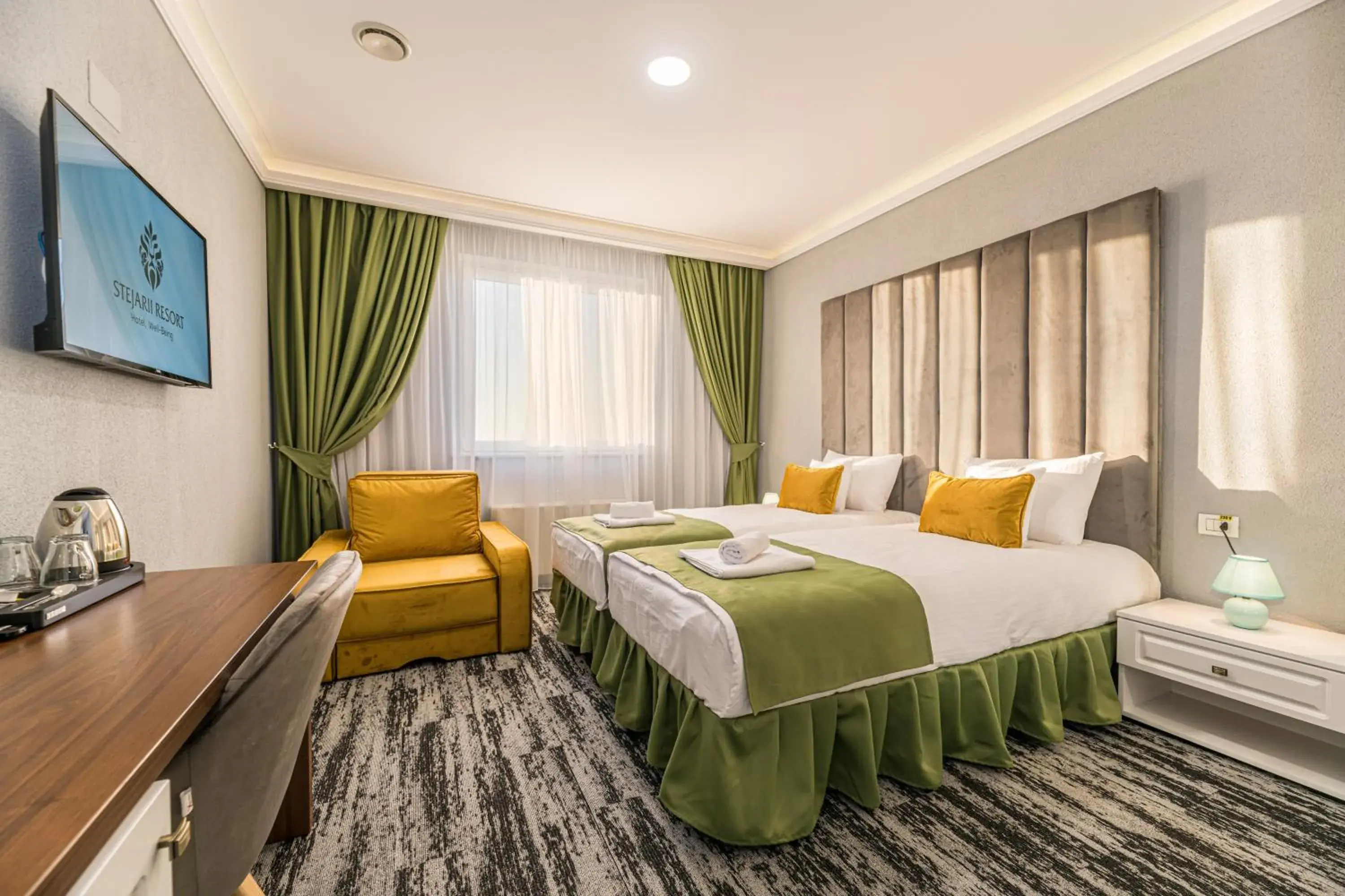 Superior Twin Room - single occupancy in Stejarii Resort Superior Twin Room - single occupancy in Stejarii Resort