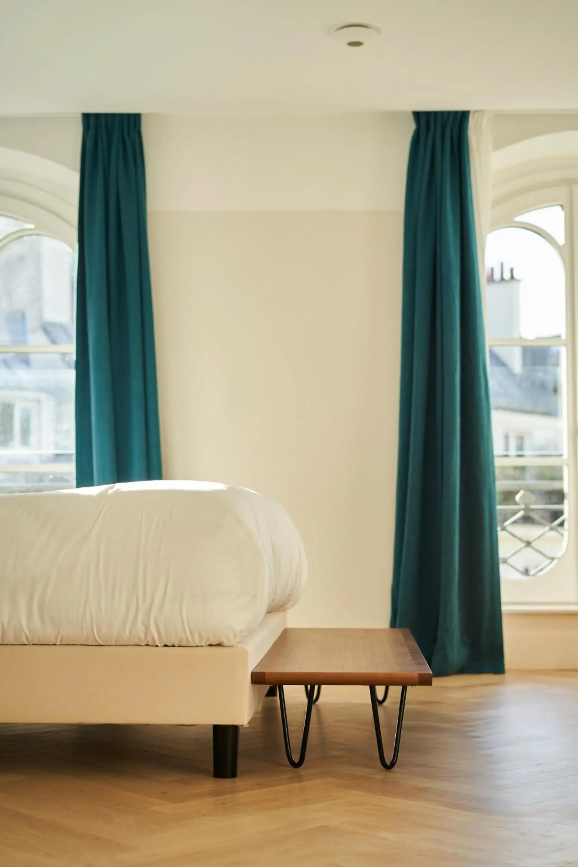 Bedroom, Bed in Hôtel du Sentier Bedroom, Bed in Hôtel du Sentier