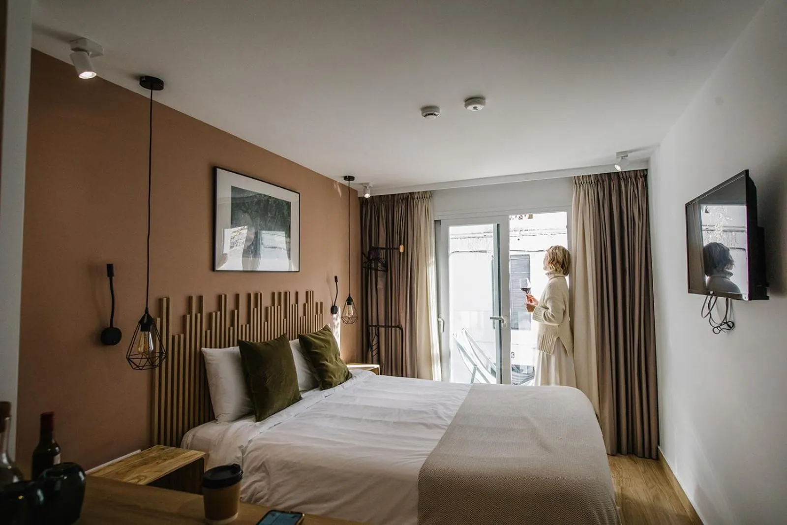 Bed in Linda Boutique Hotel