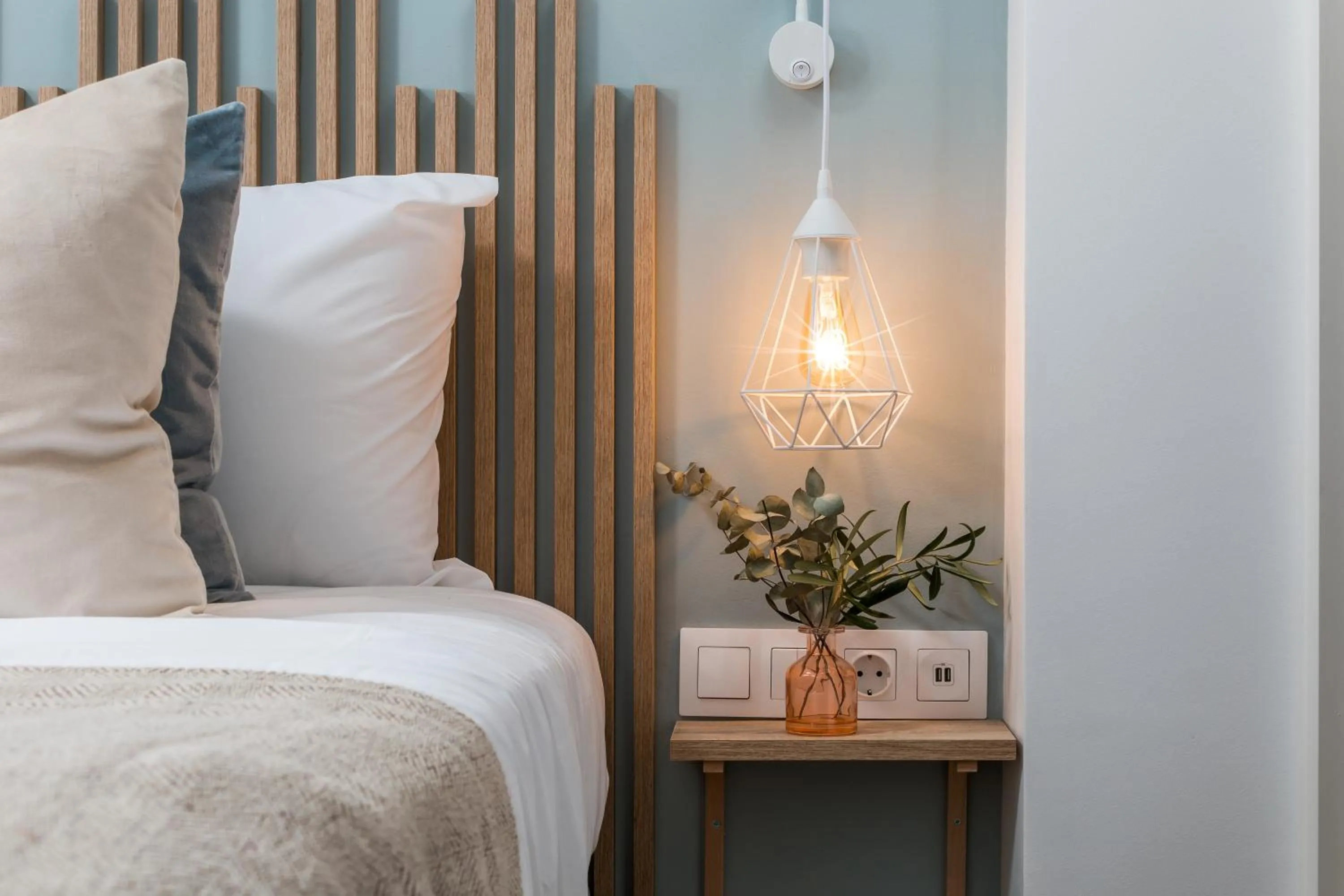 Bed in Linda Boutique Hotel