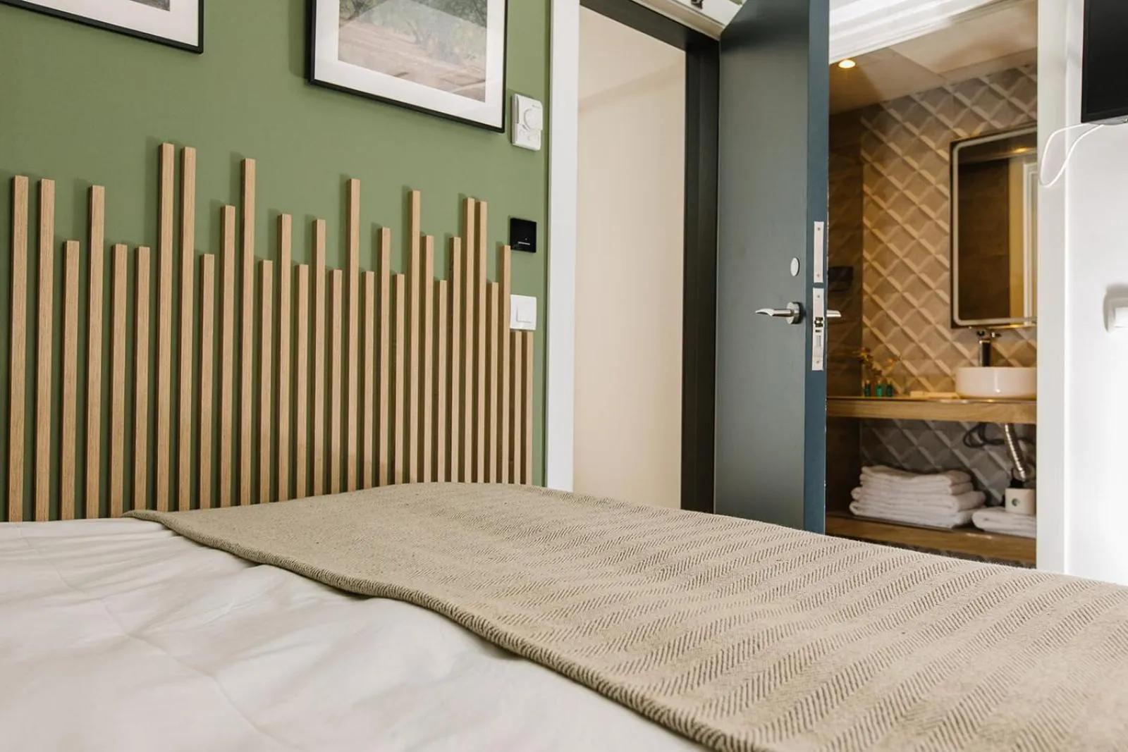 Bed in Linda Boutique Hotel