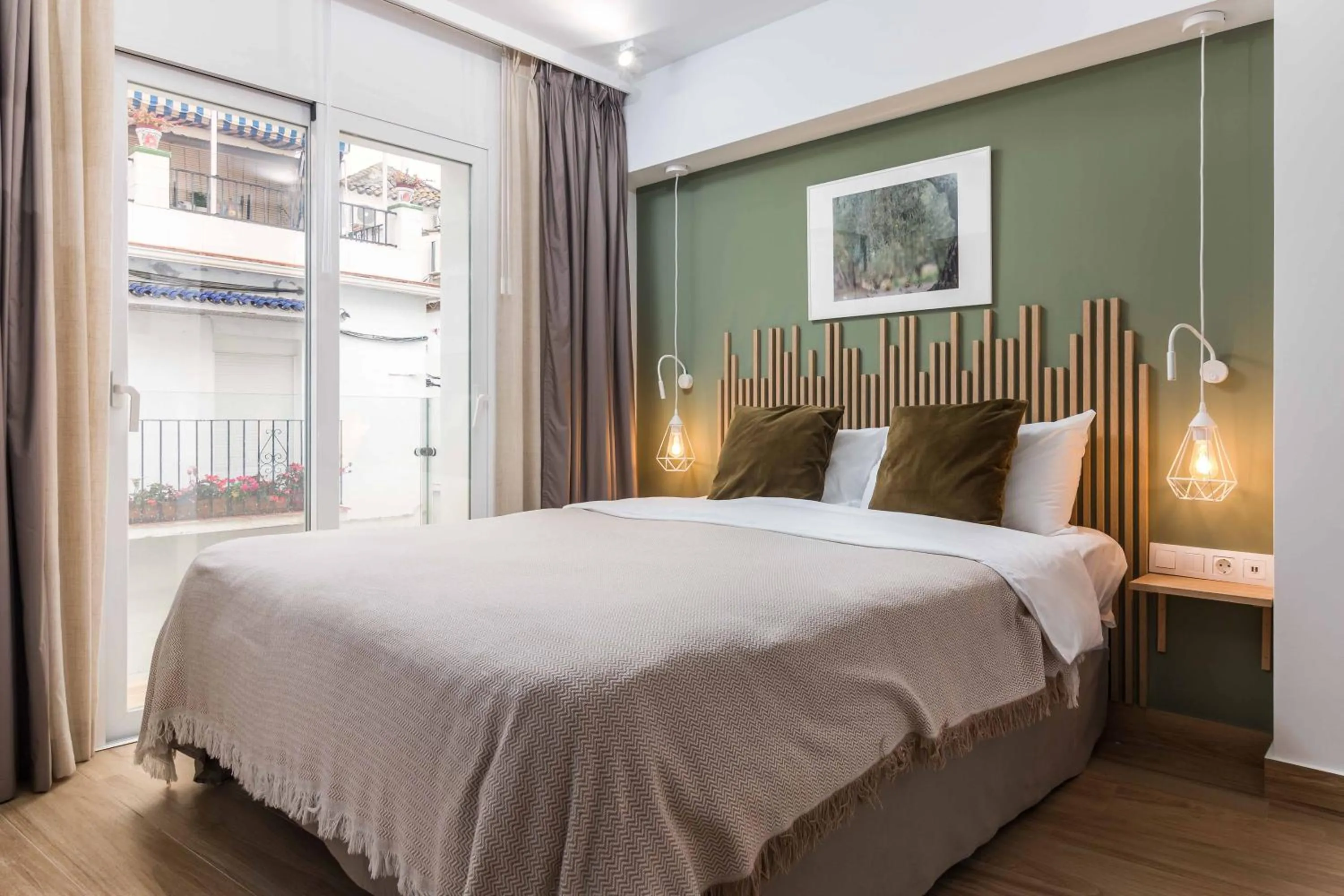 Bed in Linda Boutique Hotel