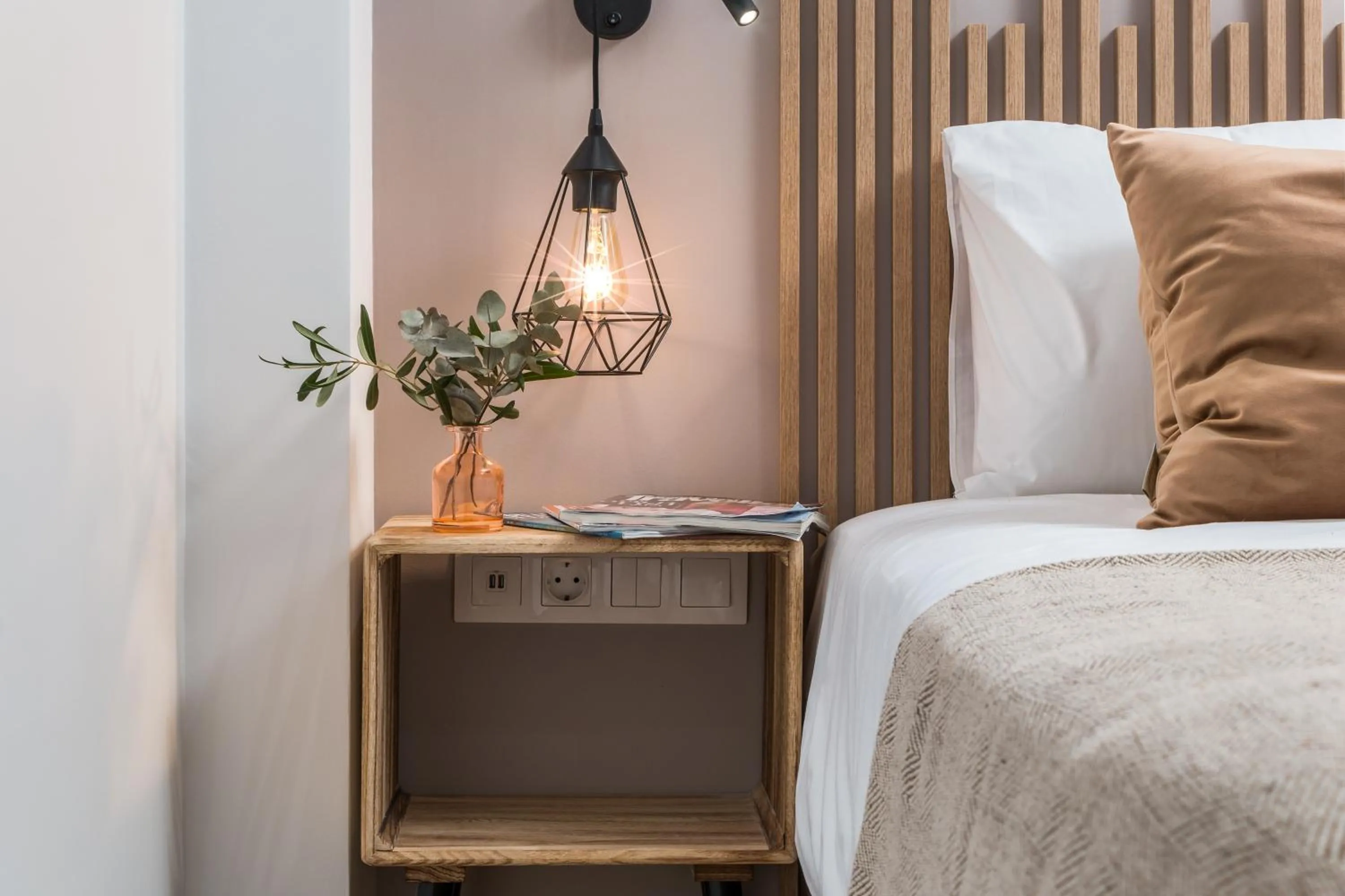 Bed in Linda Boutique Hotel