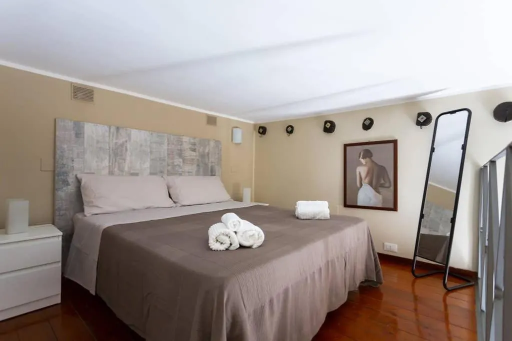 Bedroom, Bed in Da Mari e Paolo