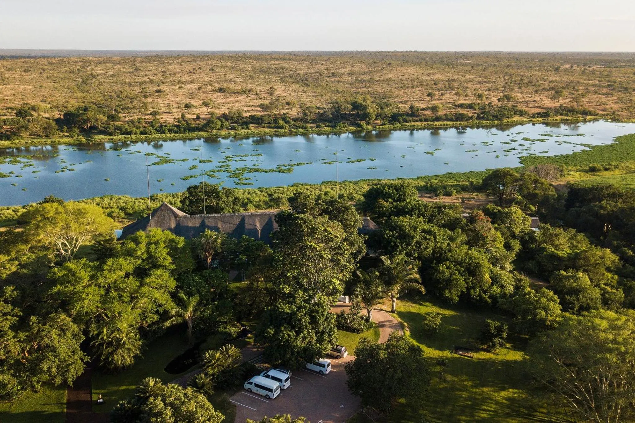 Bird's eye view in Buhala Lodge