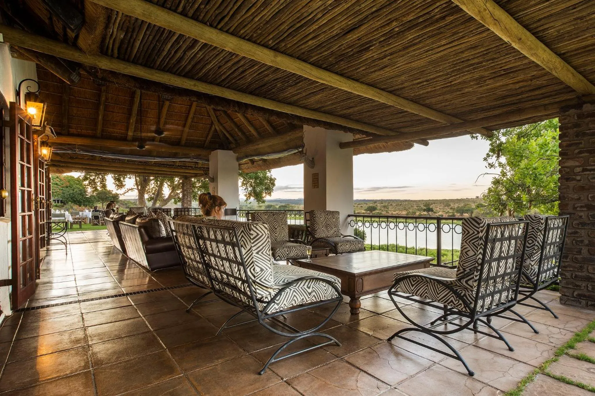 Balcony/Terrace in Buhala Lodge