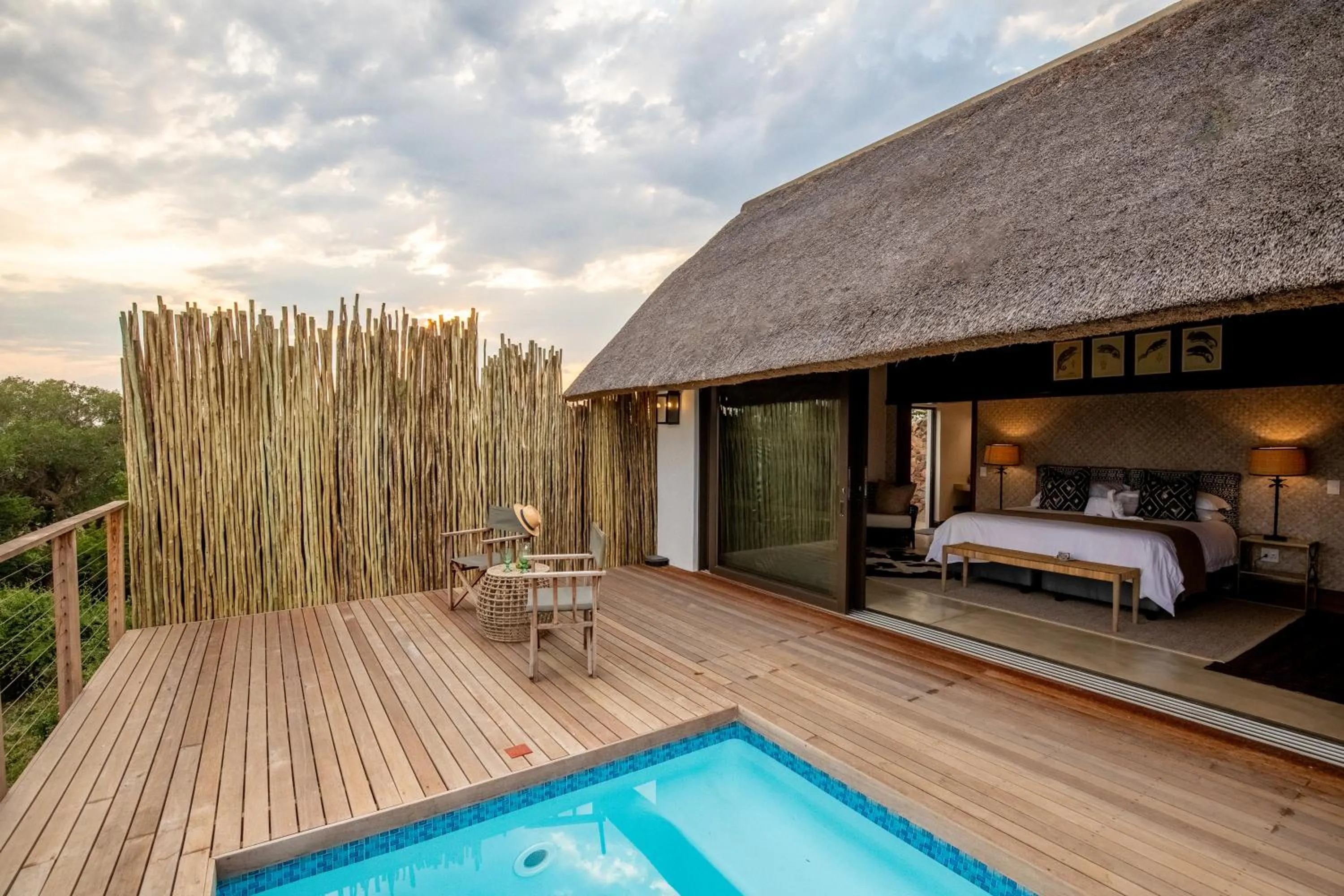 Patio in Buhala Lodge