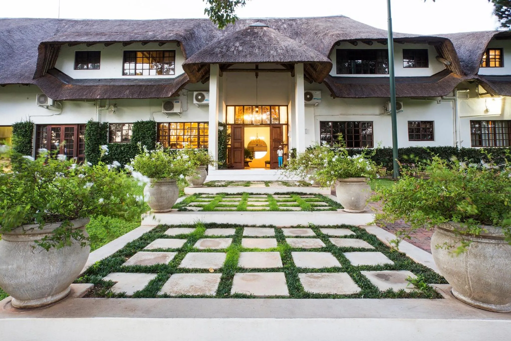 Facade/entrance in Buhala Lodge
