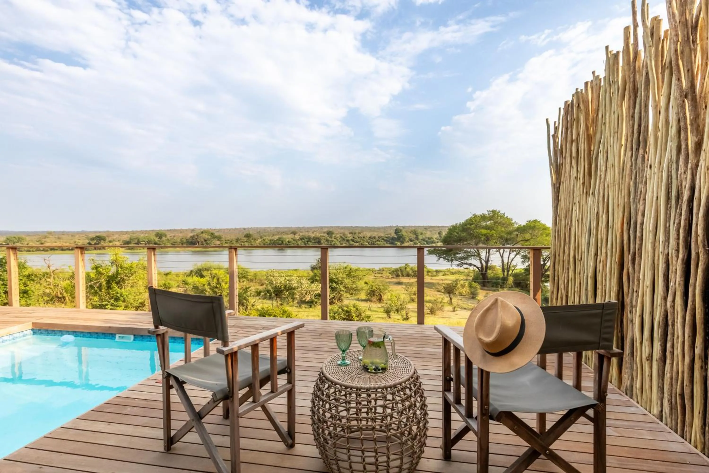 Patio in Buhala Lodge