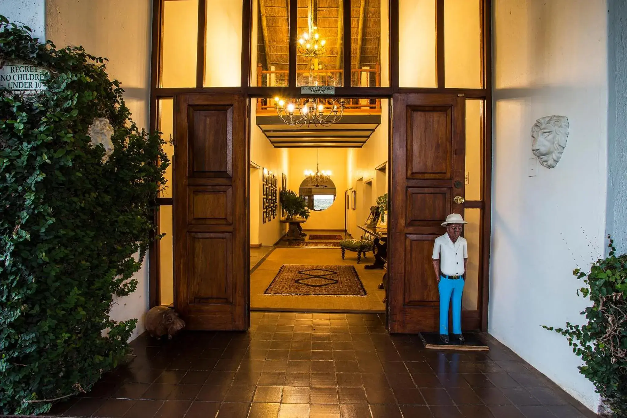 Facade/entrance in Buhala Lodge Facade/entrance in Buhala Lodge