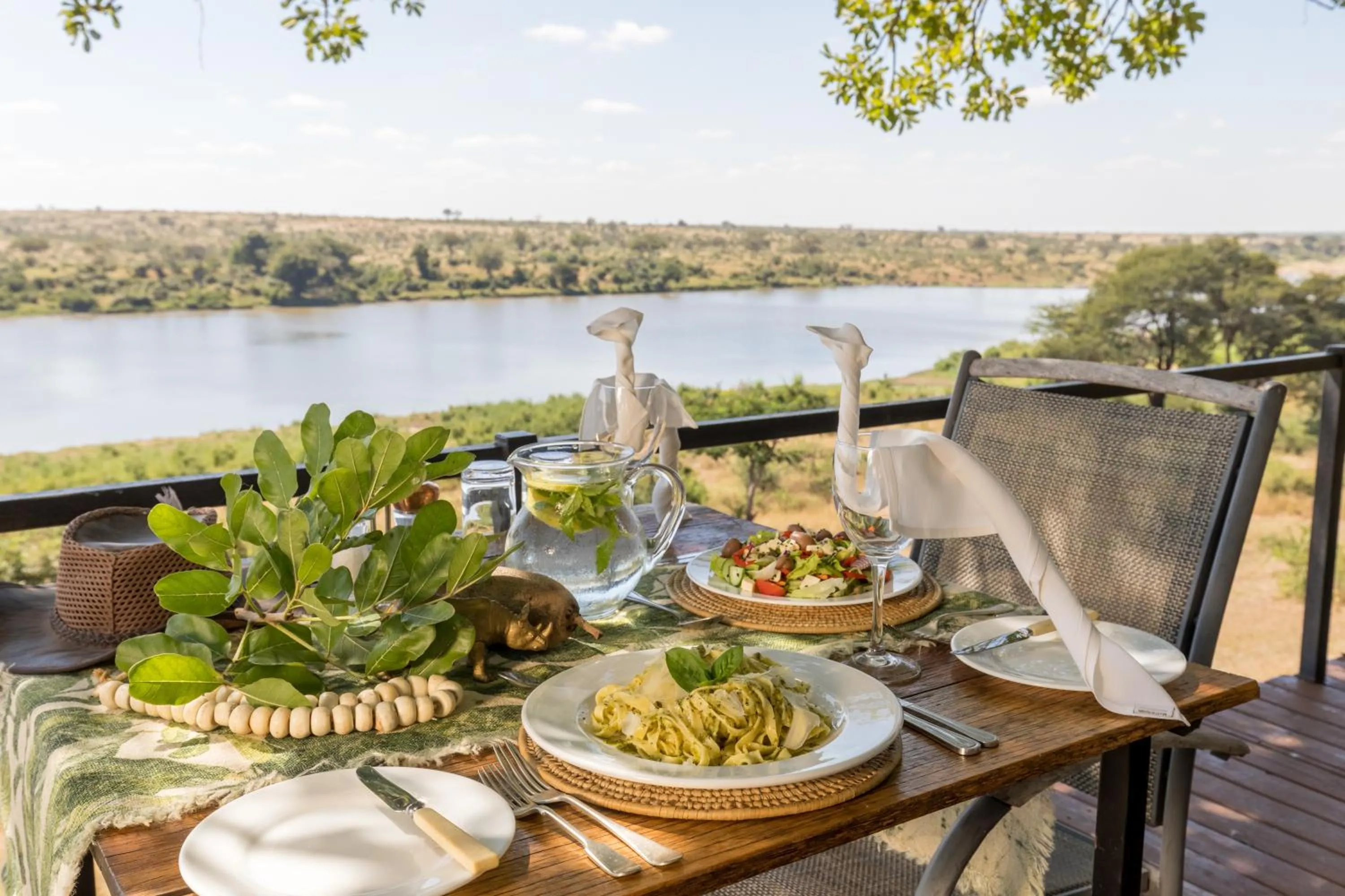 Patio in Buhala Lodge