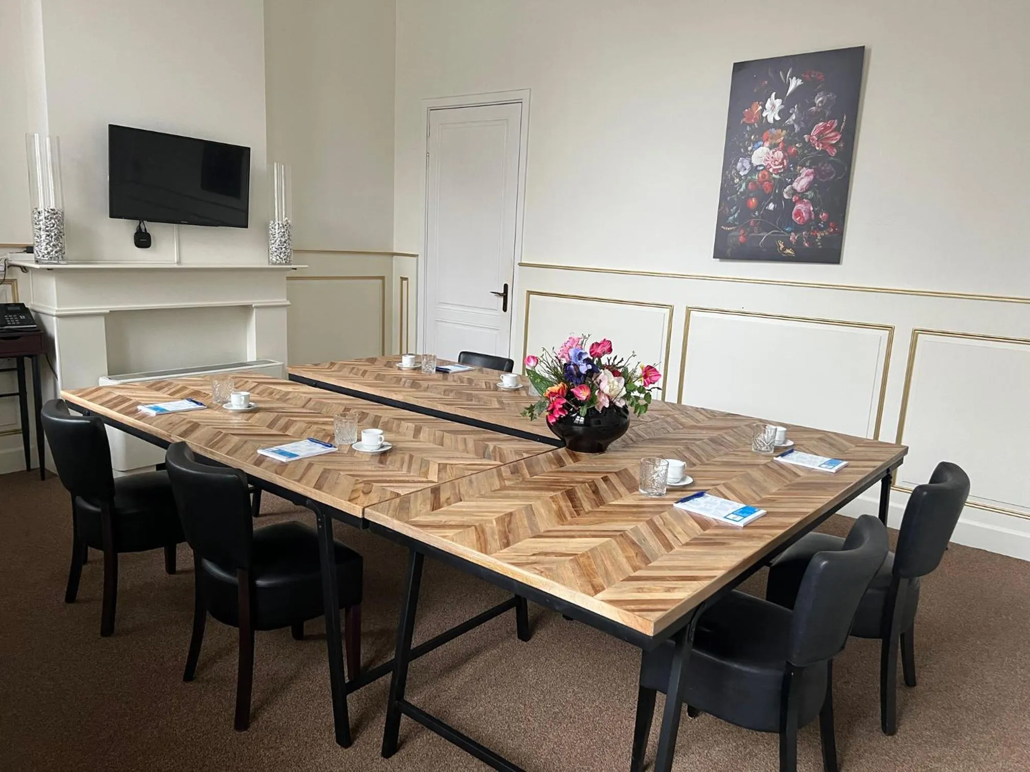 Meeting/conference room in The Velvet Lodge