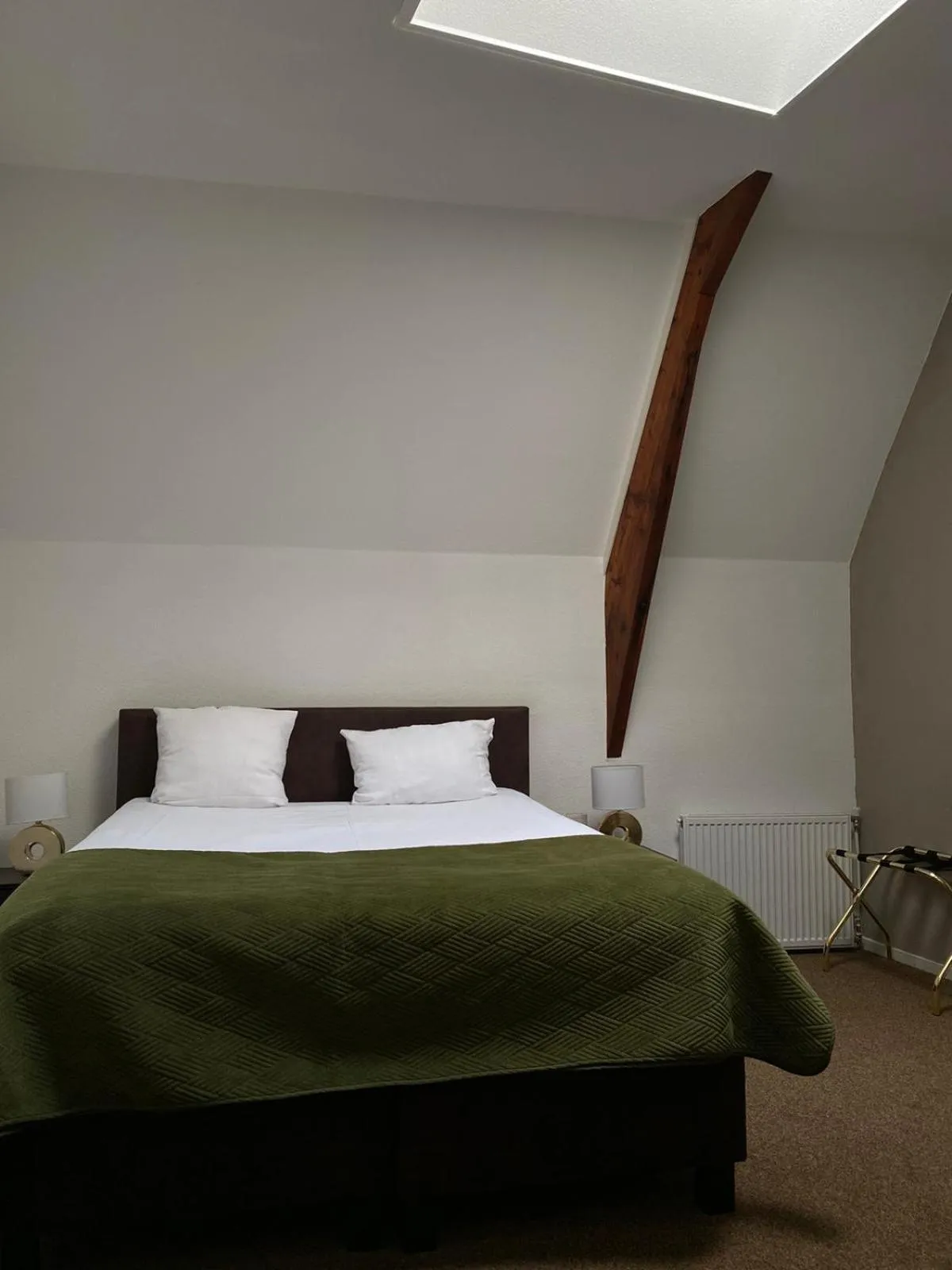 Bed in The Velvet Lodge