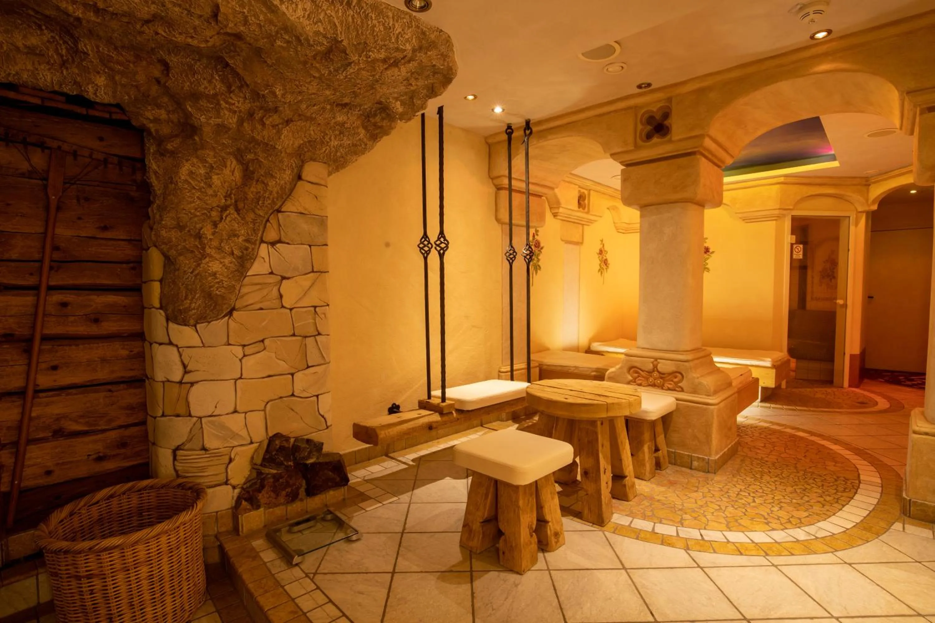 Spa and wellness centre/facilities in Hotel Garni Monte Bianco
